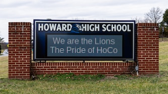 Howard High School in Ellicott City, Md. on Saturday, Jan. 27, 2024.