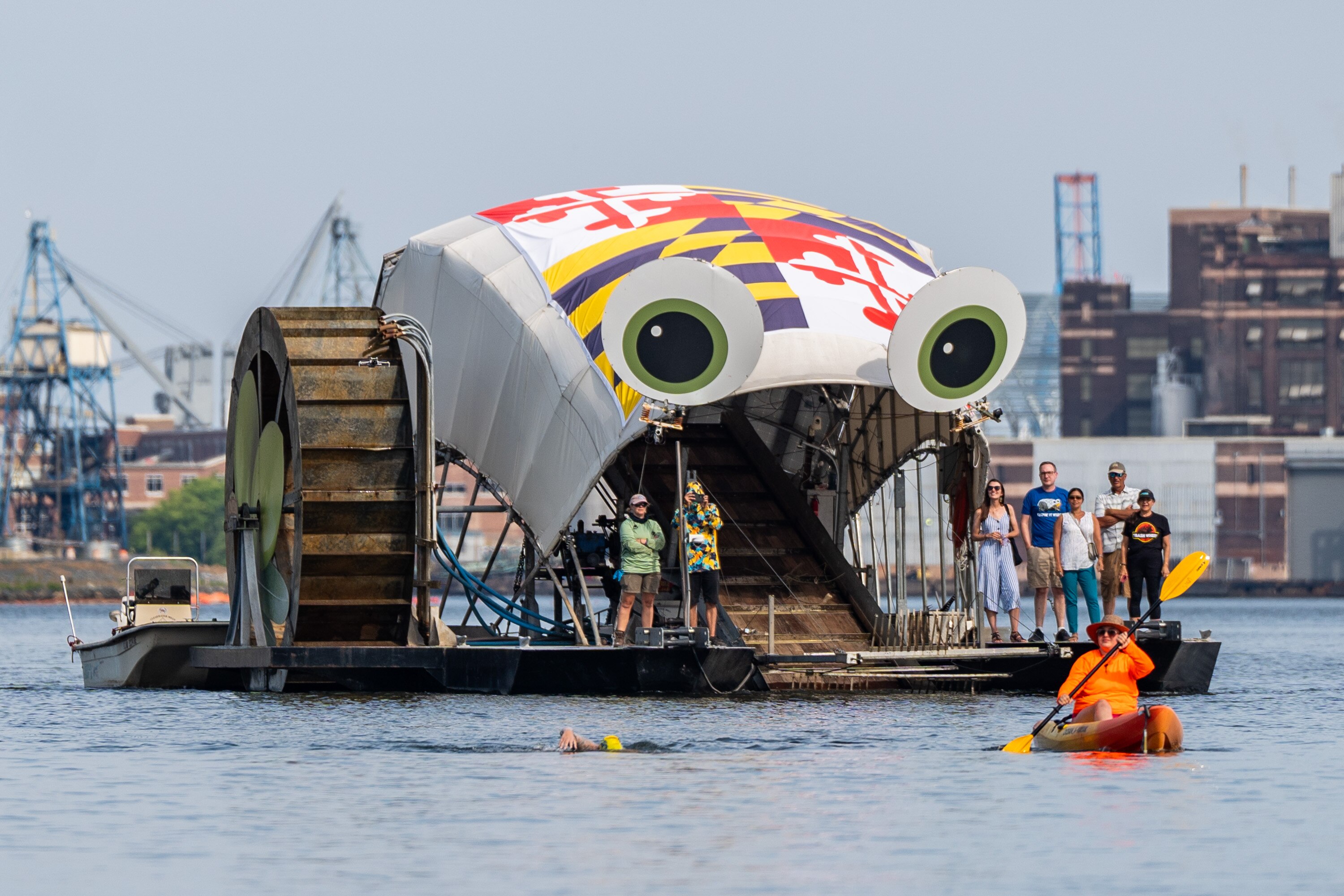 If you’ve ever wanted to be in a music video — and are obsessed with Baltimore’s trash-collecting water wheels — now’s your chance. 