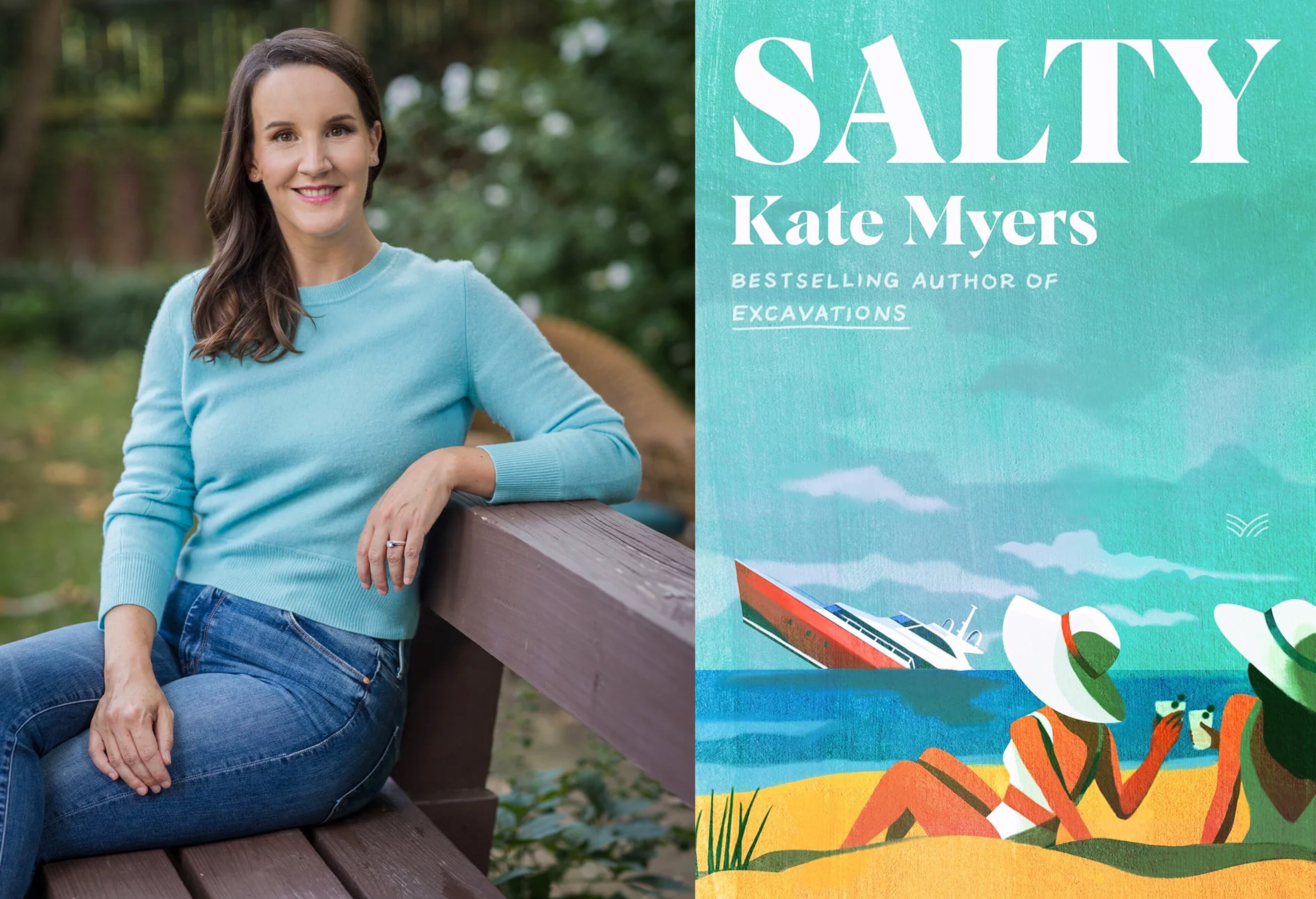 Kate Myers recently released her second book, “Salty,” about two sisters navigating a complicated relationship.