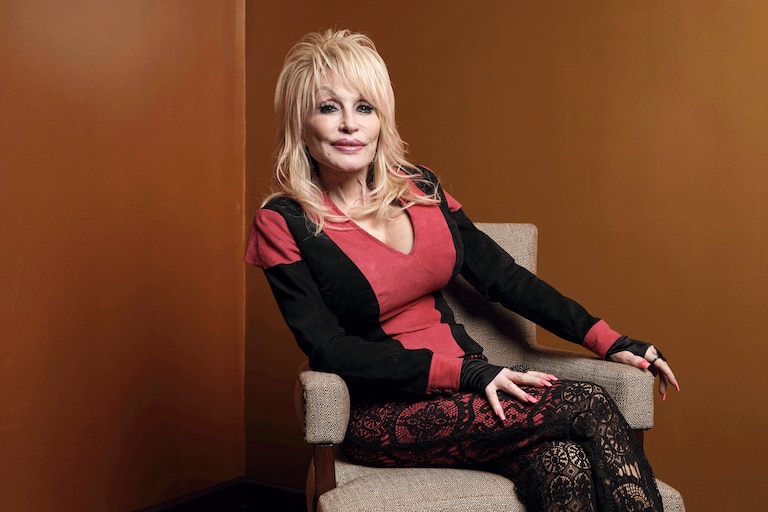 FILE - Dolly Parton poses at the Carnegie Medal of Philanthropy Ceremony in New York, on Oct. 13, 2022. (AP Photo/Andres Kudacki, File)
