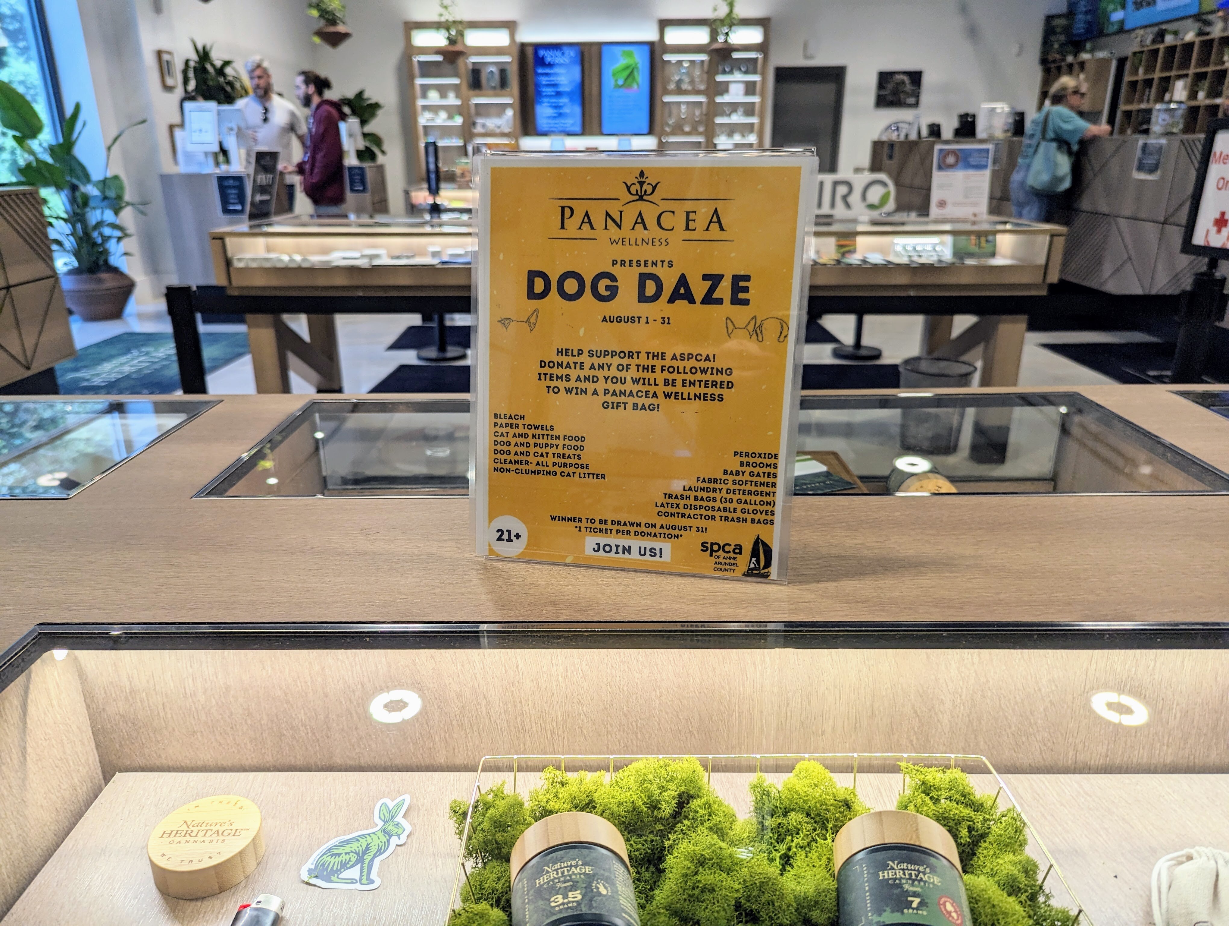 Panacea Wellness is one of three Annapolis area cannabis dispensaries.