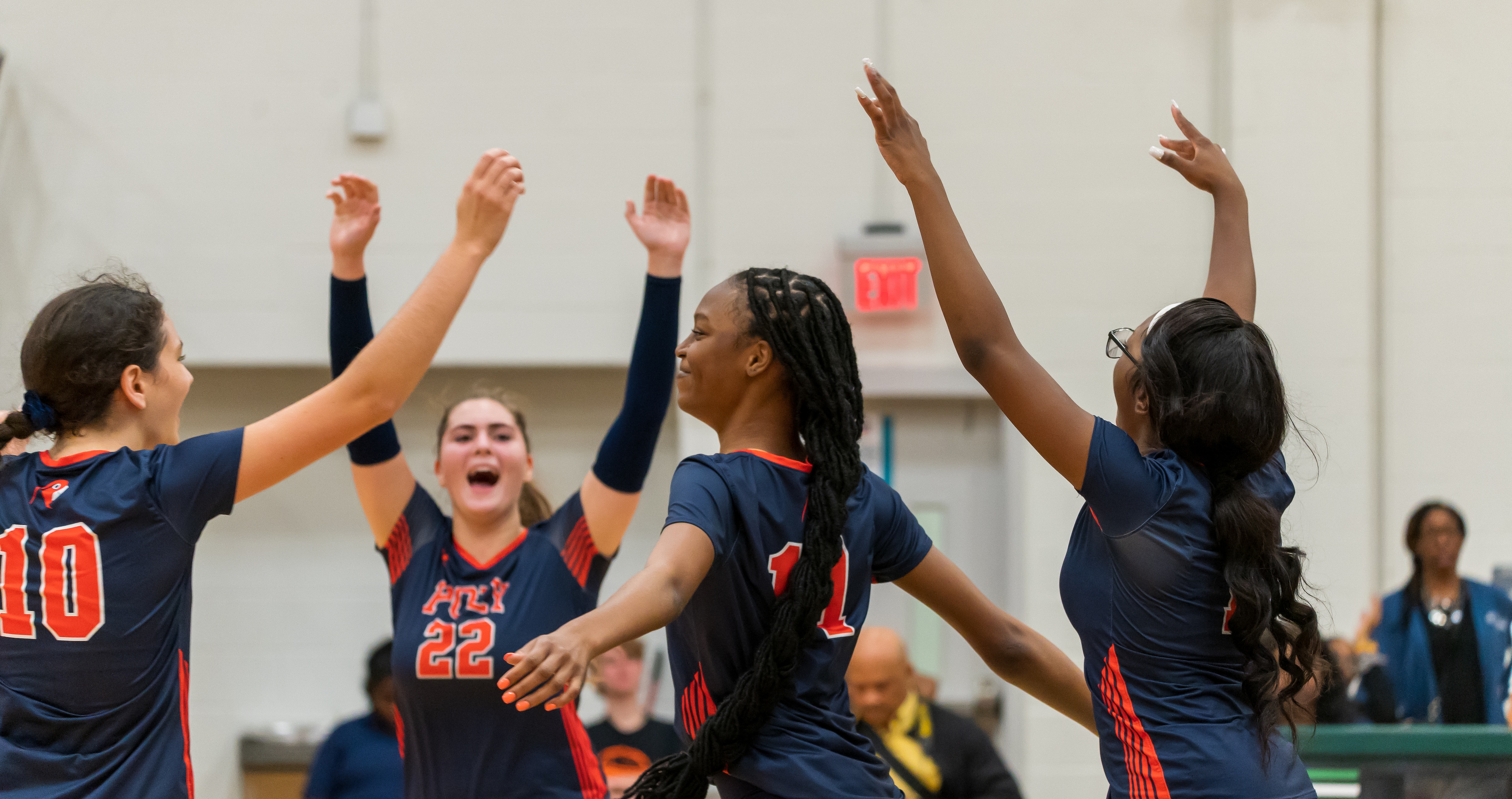 PhotoPoly captured its 11th straight Baltimore City volleyball championship Tuesday evening at Forest Park. The Engineers swept City in straight sets.