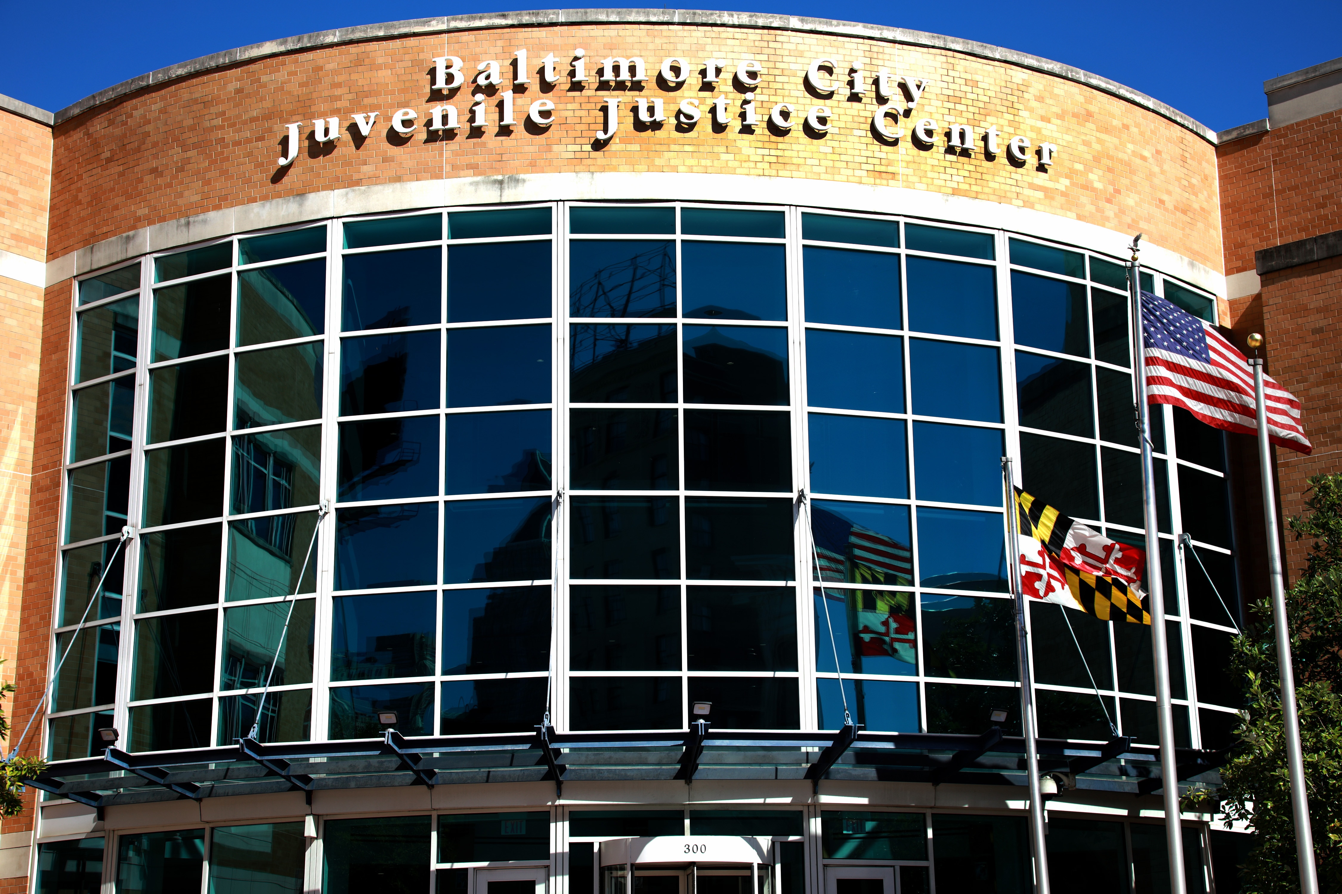 Baltimore Juvenile Justice Center at 300 N. Gay St. opened it’s doors in October 2003.