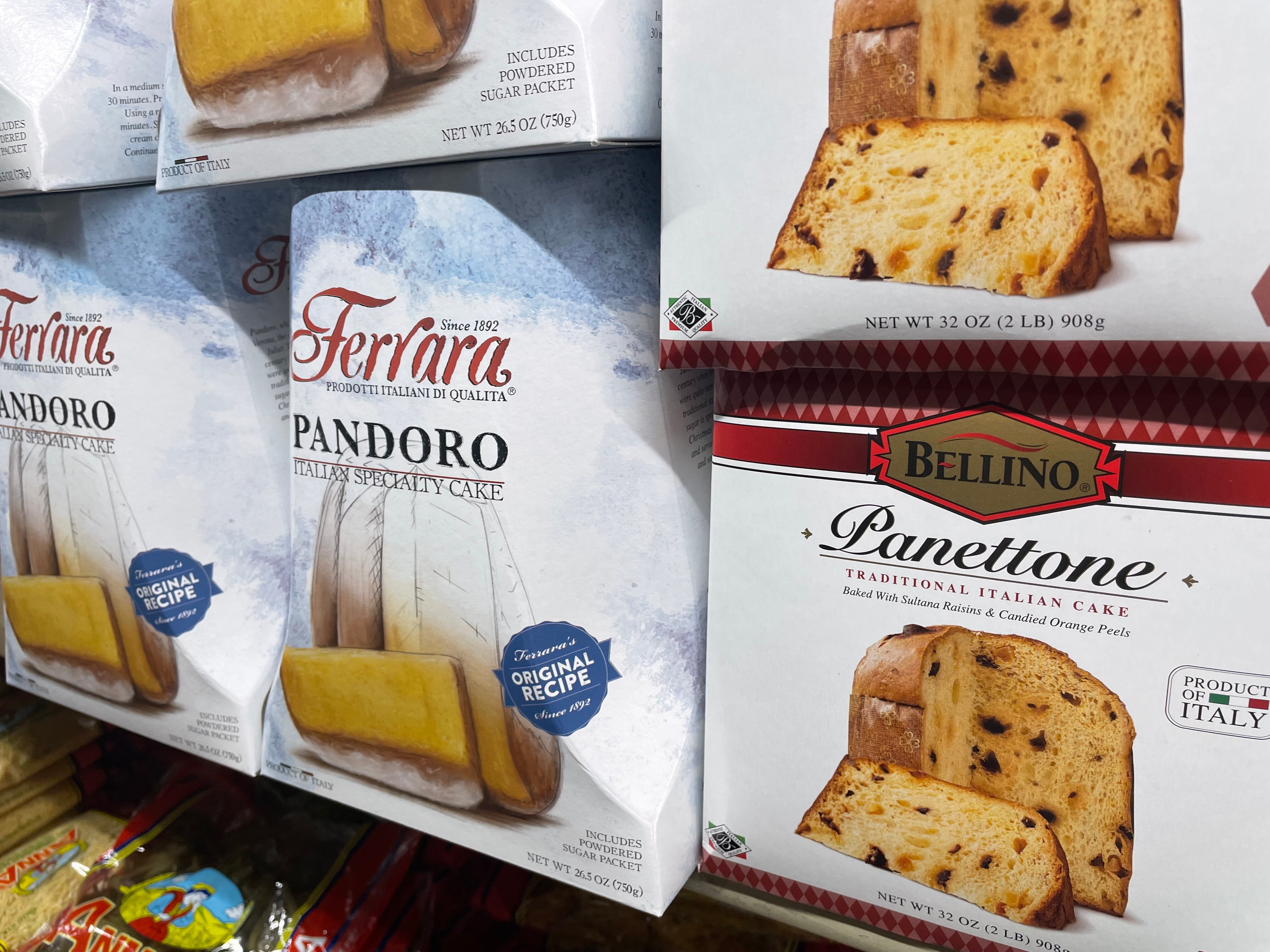 Trinacria on Baltimore's Paca Street carries a variety of panettone, perhaps Italy's signature Christmas cake.