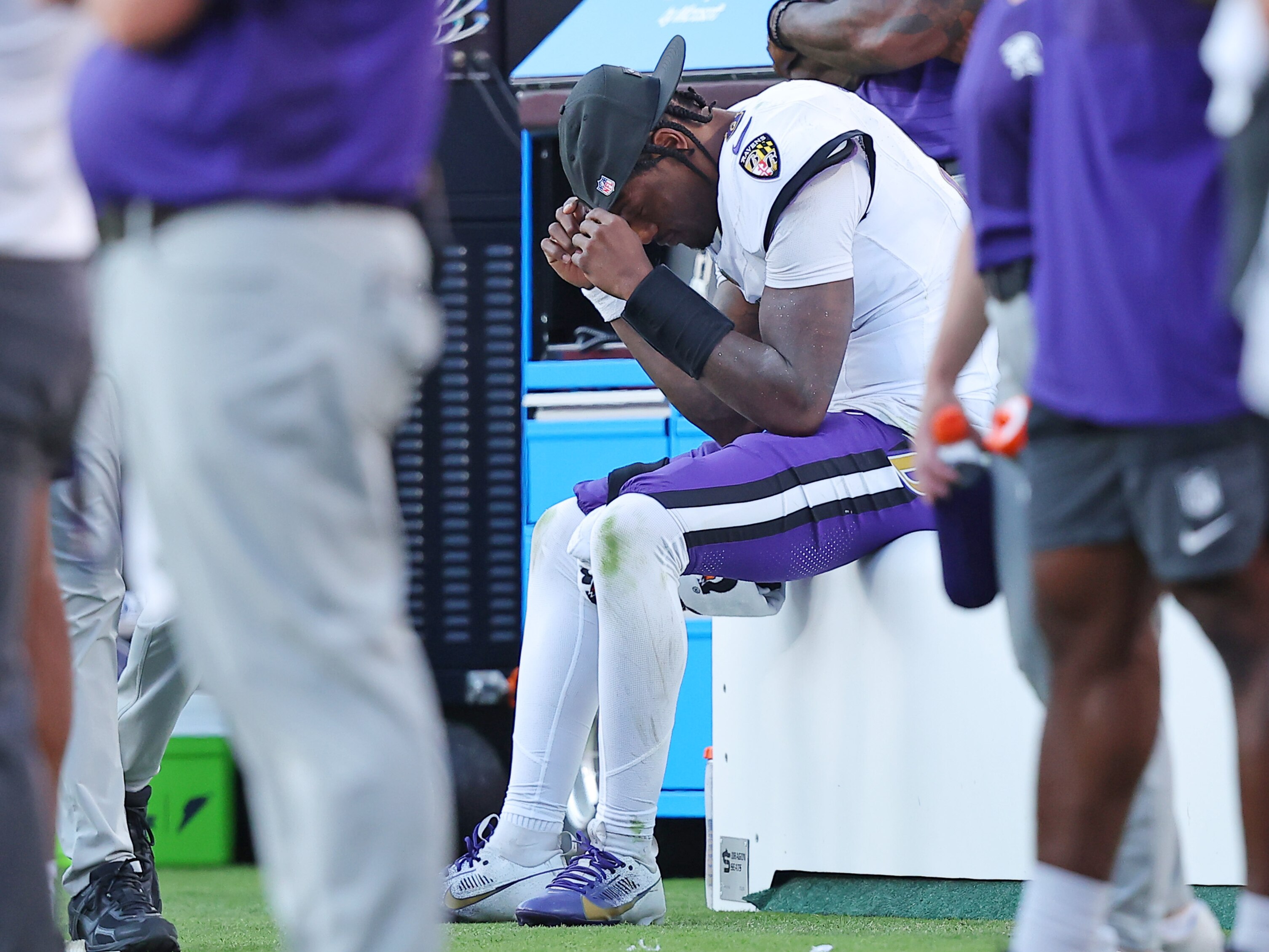 Ravens' Lamar Jackson missing again at practice; Kyle ...