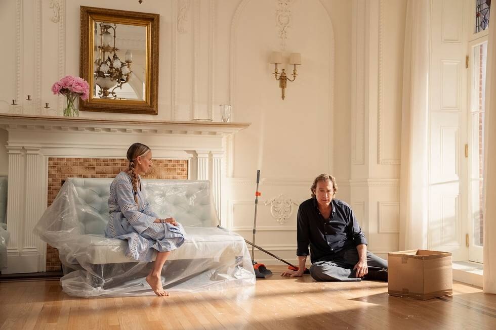 Carrie Bradshaw (Sarah Jessica Parker) and Aidan Shaw (John Corbett) in Season 3 of "And Just Like That..."