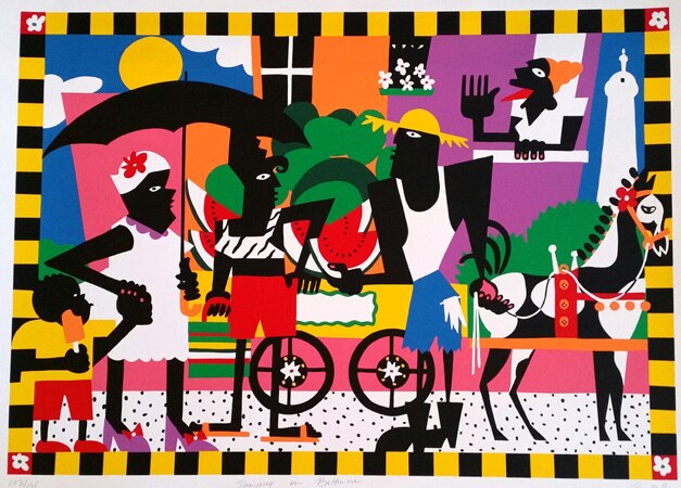 Tom Miller's 1994 piece "Summer in Baltimore."