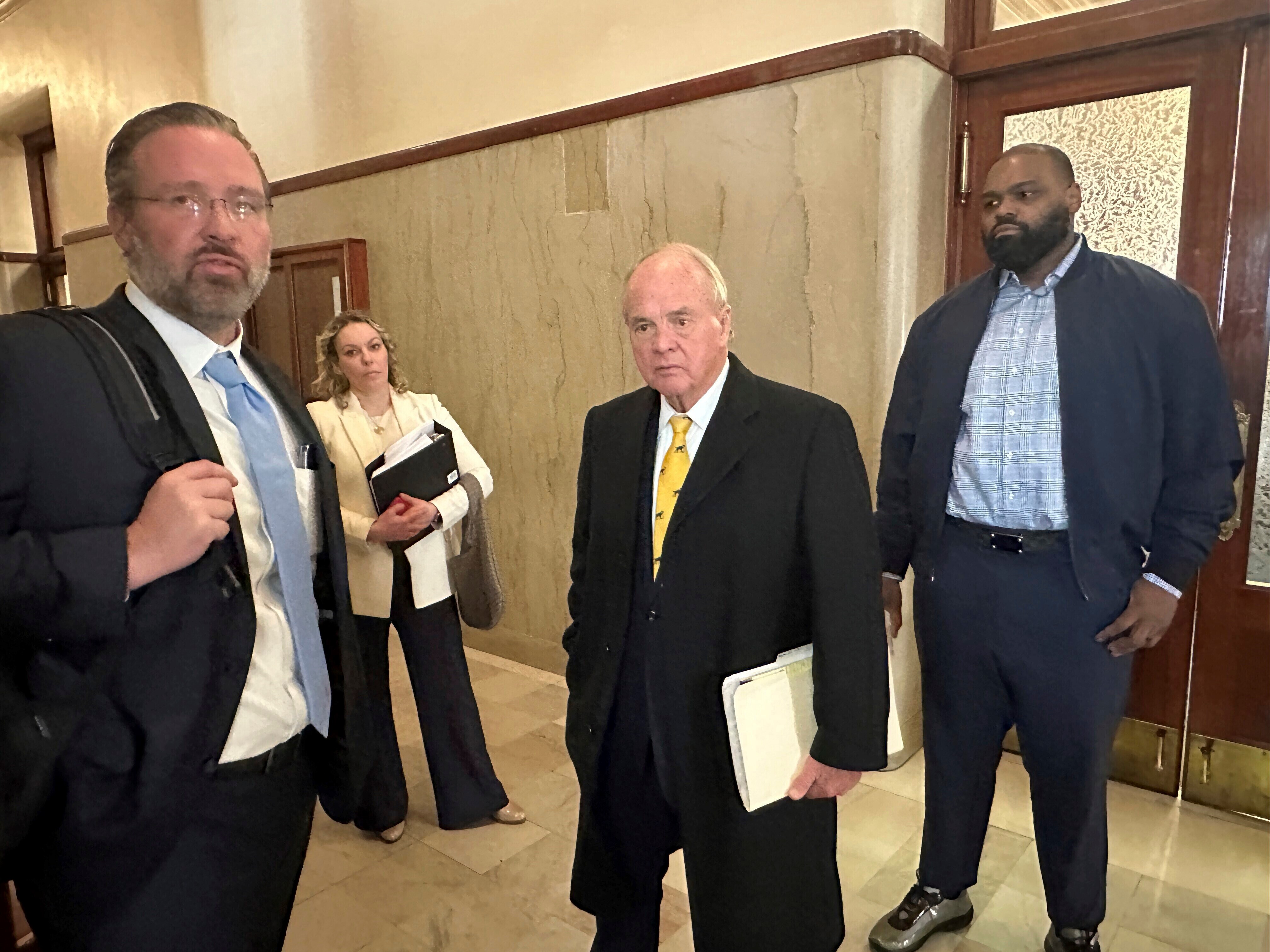 Memphis, Tenn. A lawyer for the Memphis couple who took in former NFL player Michael Oher when he was in high school said Wednesday, Nov. 29, 2023, that references to Oher being their adopted son will be removed from the couple’s websites and public speaking materials as part of their legal battle over Oher’s finances.