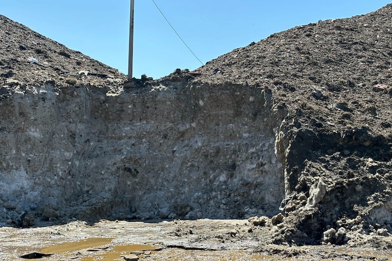 TUESDAY, MARCH 24, 2026 - Snow Everest near Old Town Mall on Tuesday.