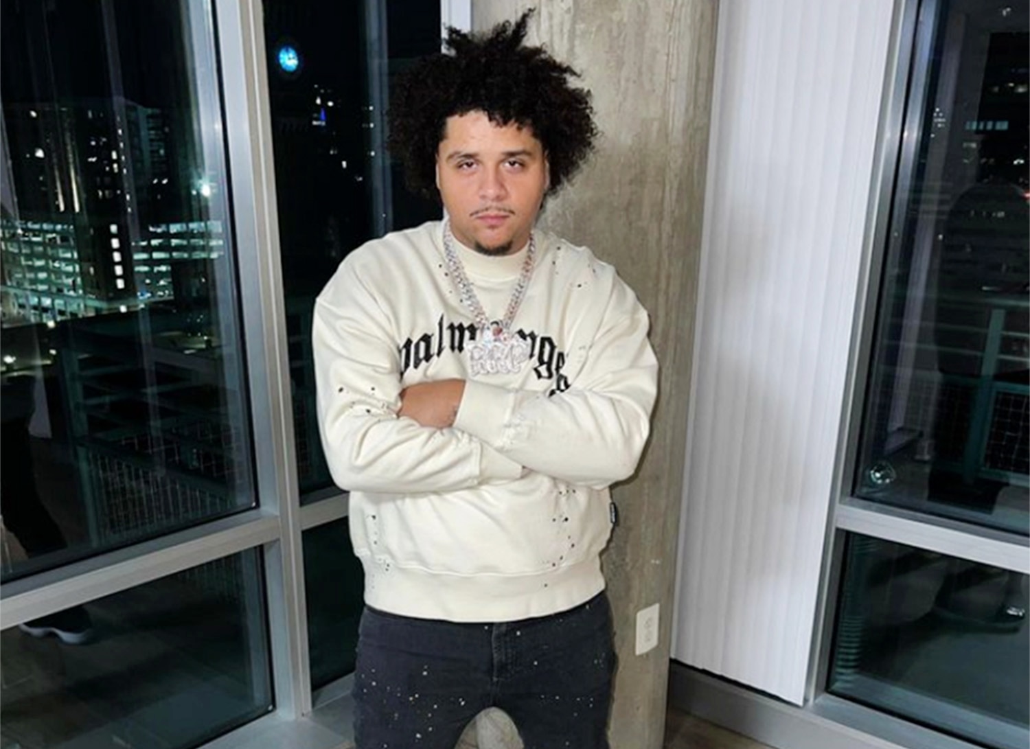 Producer Christopher Morton, his producer aka "White Boy"