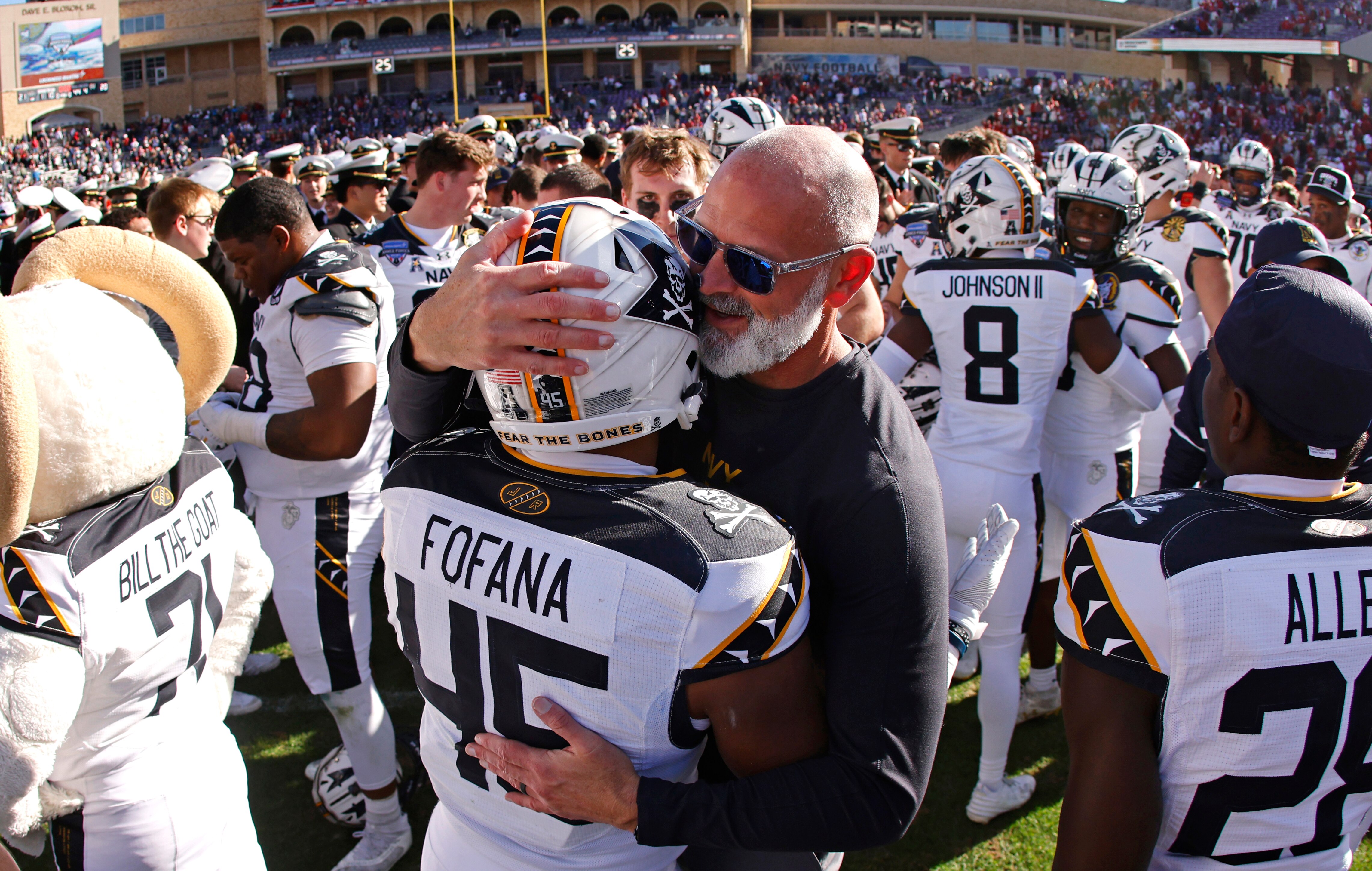 Head coach Brian Newberry led Navy to a win over Oklahoma in the Armed Forces Bowl last year. The Midshipmen have a chance at consecutive 10-win seasons.