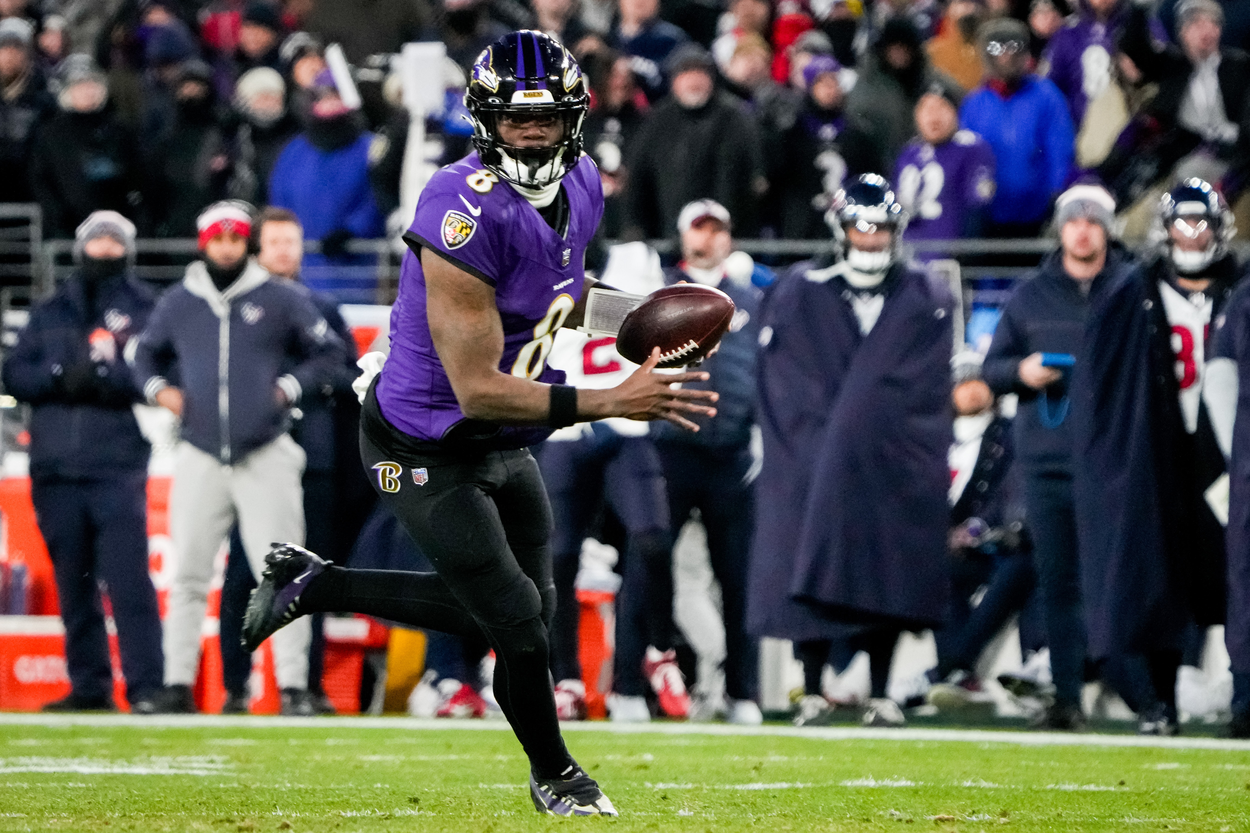 Ravens quarterback Lamar Jackson has not run as fast this season as he did in years past, but that has not made him any less a threat.