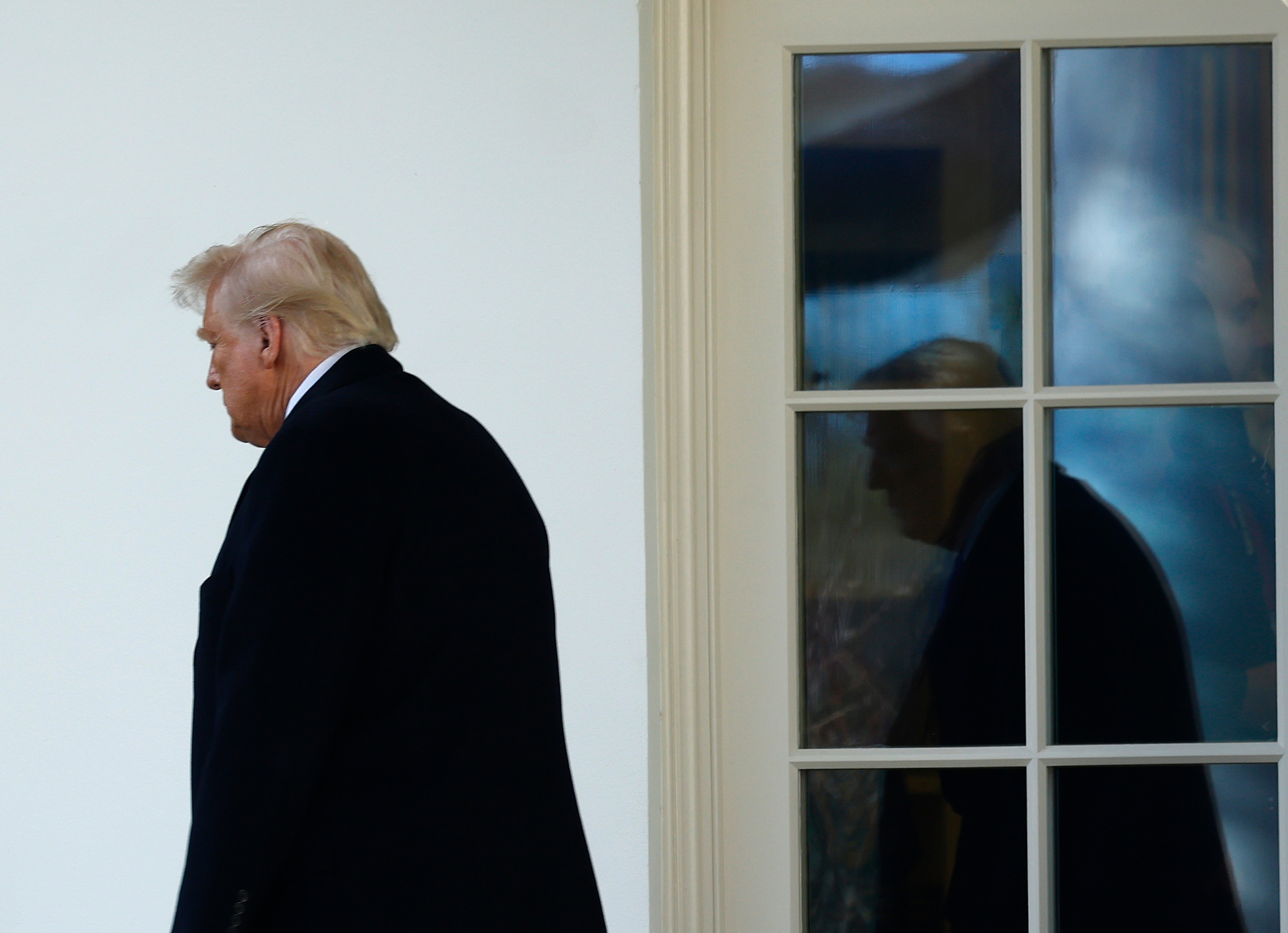 WASHINGTON, DC - FEBRUARY 07: U.S. President Donald Trump departs the White House on February 07, 2025 in Washington, DC. President Donald Trump is expected to attend Super Bowl this weekend in New Orleans between the Philadelphia Eagles and the Kansas City Chiefs.