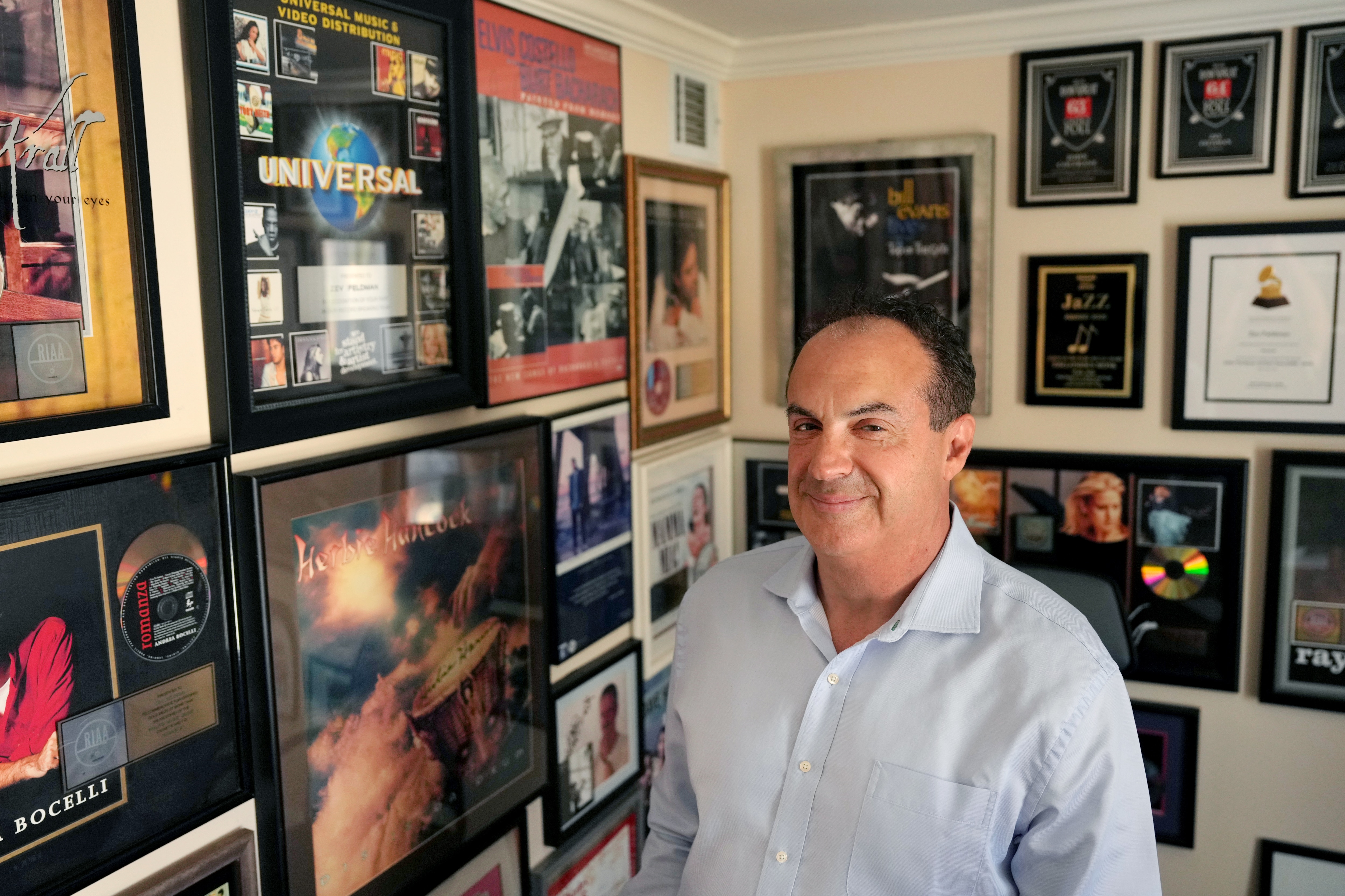 Zev Feldman, a Montgomery Village resident and music executive, is known as “The Jazz Detective.”
