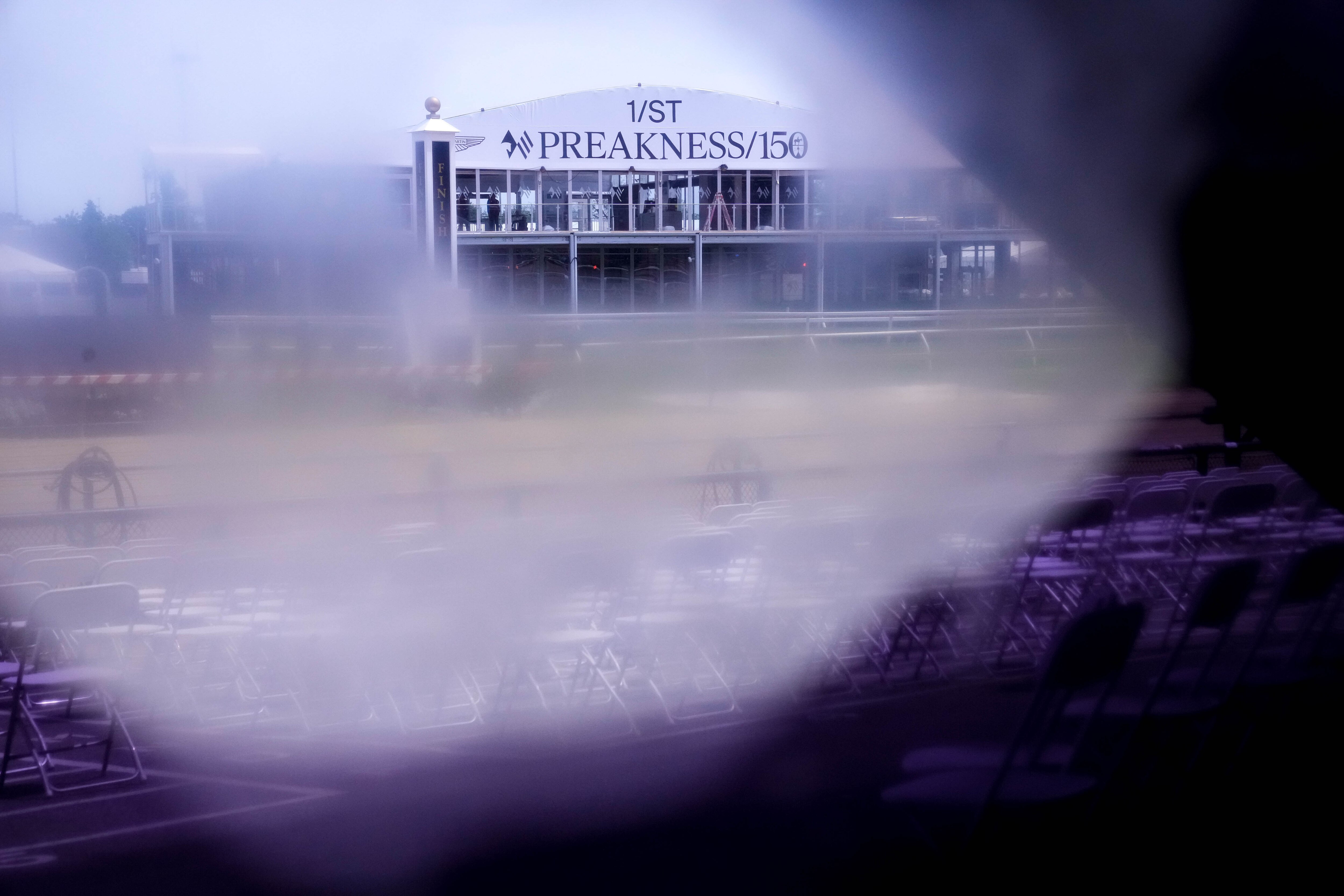 Pimlico Race Course prepares to host the 150th Preakness Stakes this week.