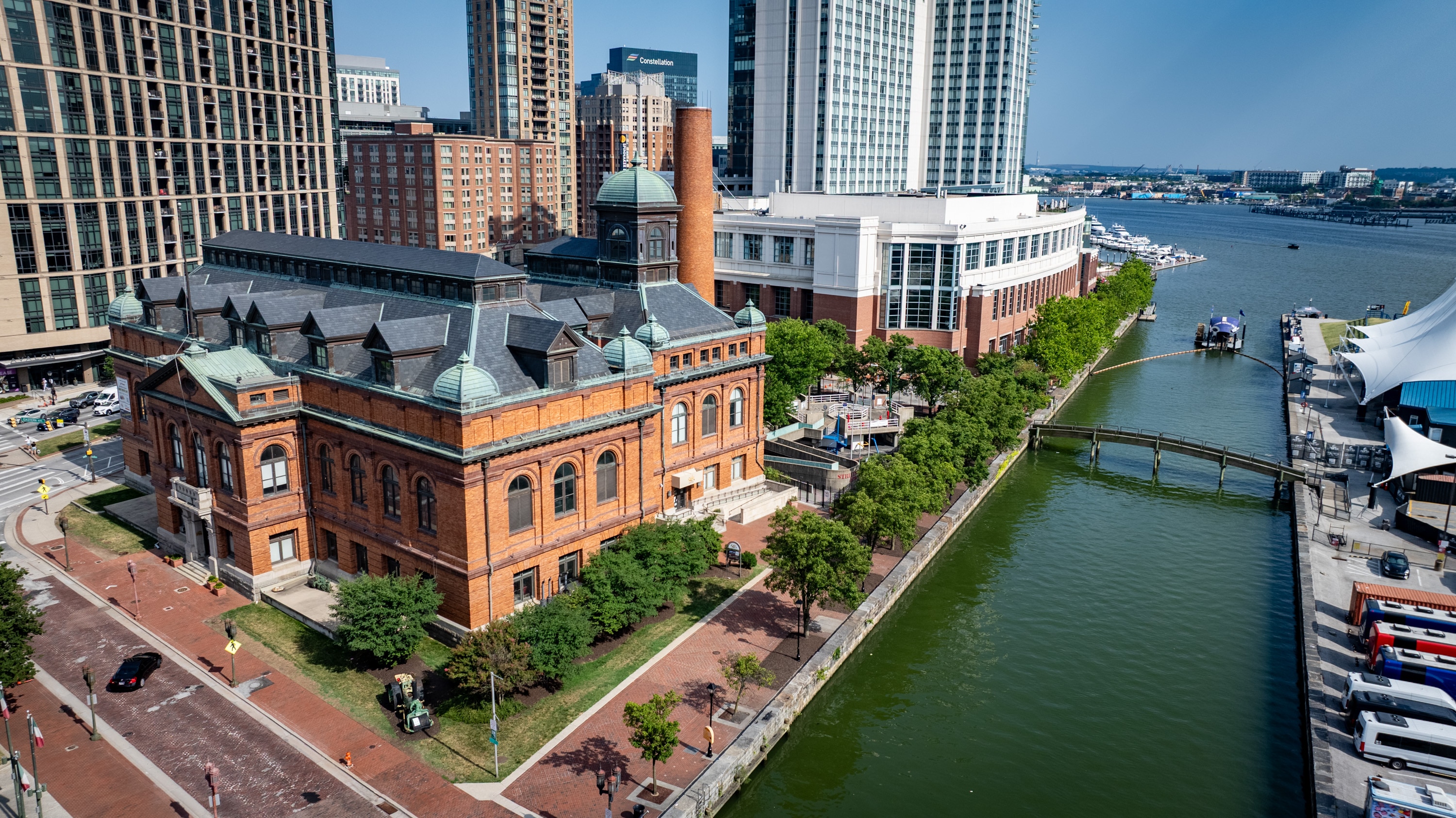 The Eastern Avenue Pumping Station has been a fixture of Baltimore’s Inner Harbor since 1912.