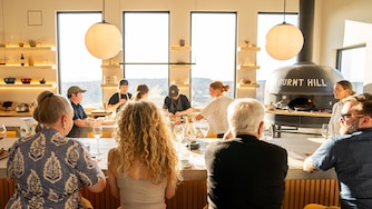 The Chef’s Counter at Burnt Hill Farm in Clarksburg was named one of The New York Times’ 50 best restaurants in America.