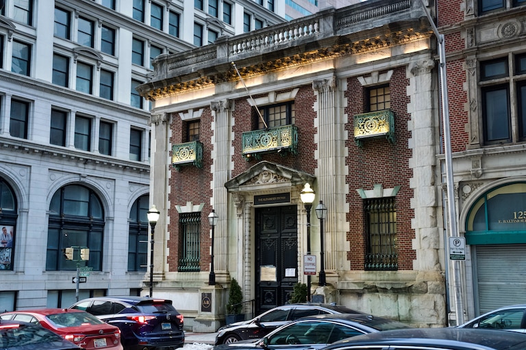 The Alex. Brown & Sons Co. building at 135 East Baltimore Street. A new eatery with plans to bring premium dining experiences is set to open in the historic building.
