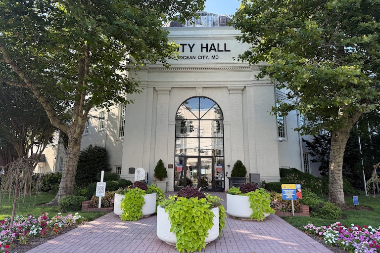 The City Hall building for Ocean City.