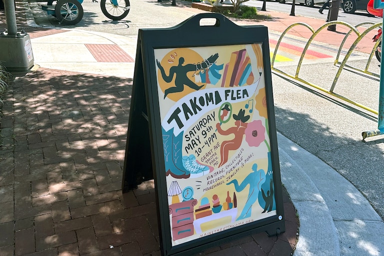 The Takoma Flea Market is one of many outdoor events happening this weekend in Montgomery County.