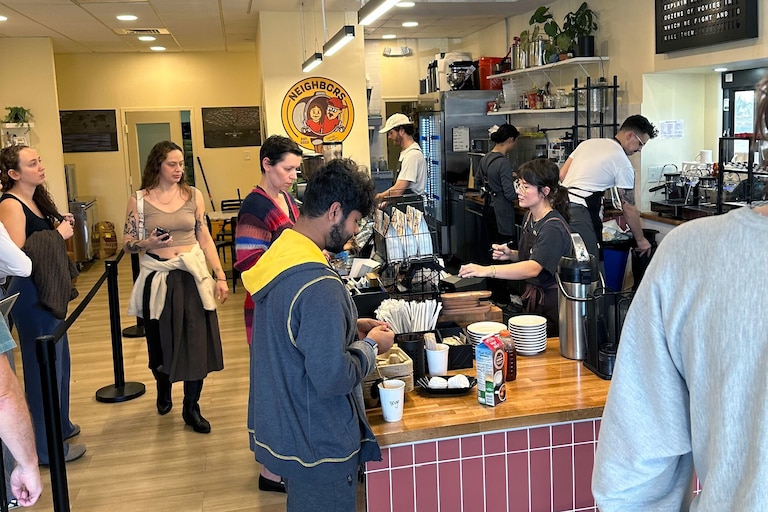 Neighbors Coffee in Rockville is among several small, locally-owned businesses that have supported ICE protests, but explained why they cannot shut down for the day to join Friday’s nationwide economic boycott.