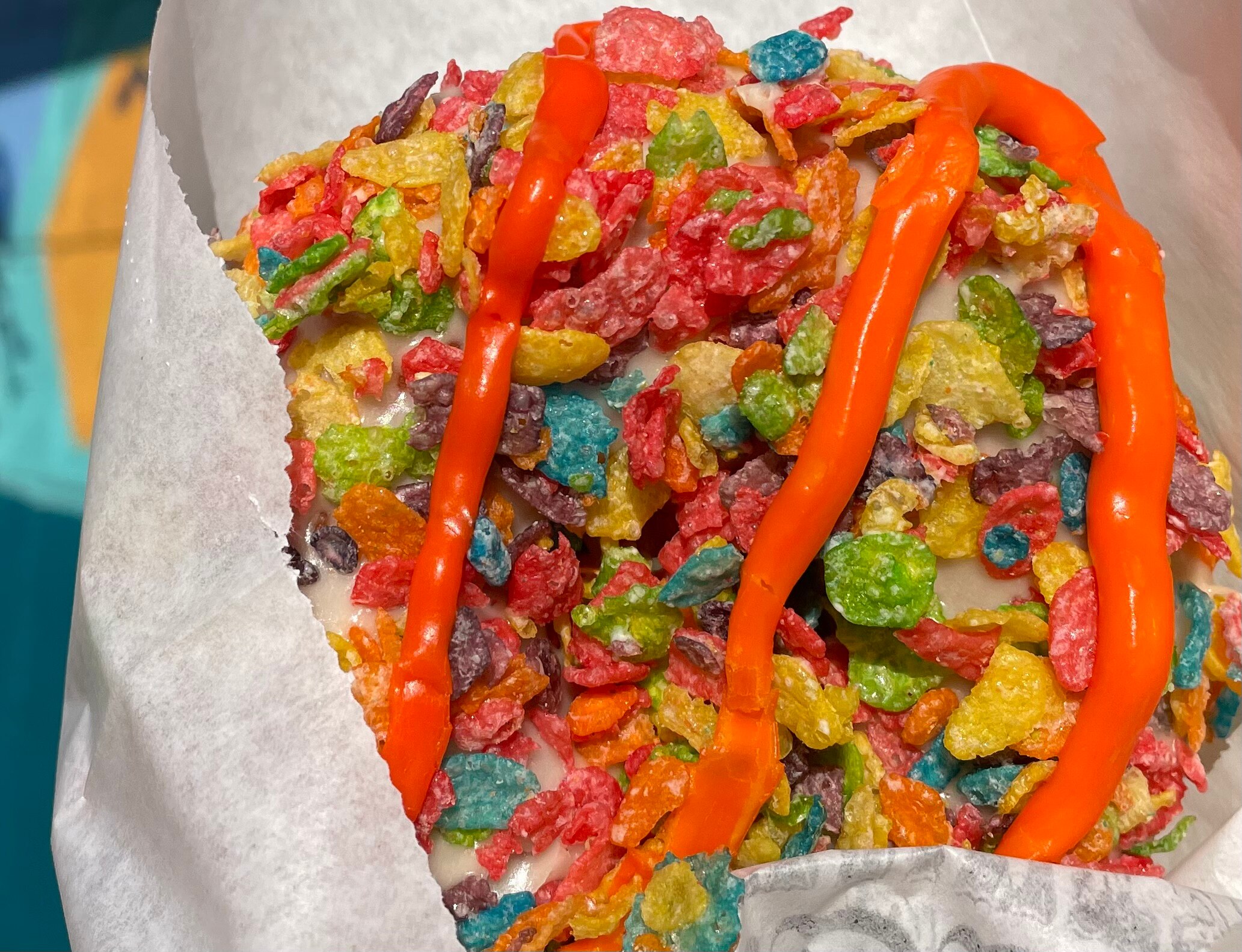 Unicorn Farts doughnut from Diablo Doughnuts, which is relocating from Baltimore's Brooklyn neighborhood.