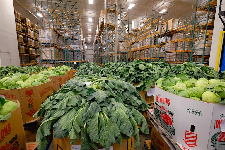 The main warehouse of Capital Area Food Bank in Washington, D.C., is the hub for the organization's food donations across the capital region. Their annual hunger report, released Sept. 15, shows that food insecurity is at a five-year high, especially in Prince George's County.