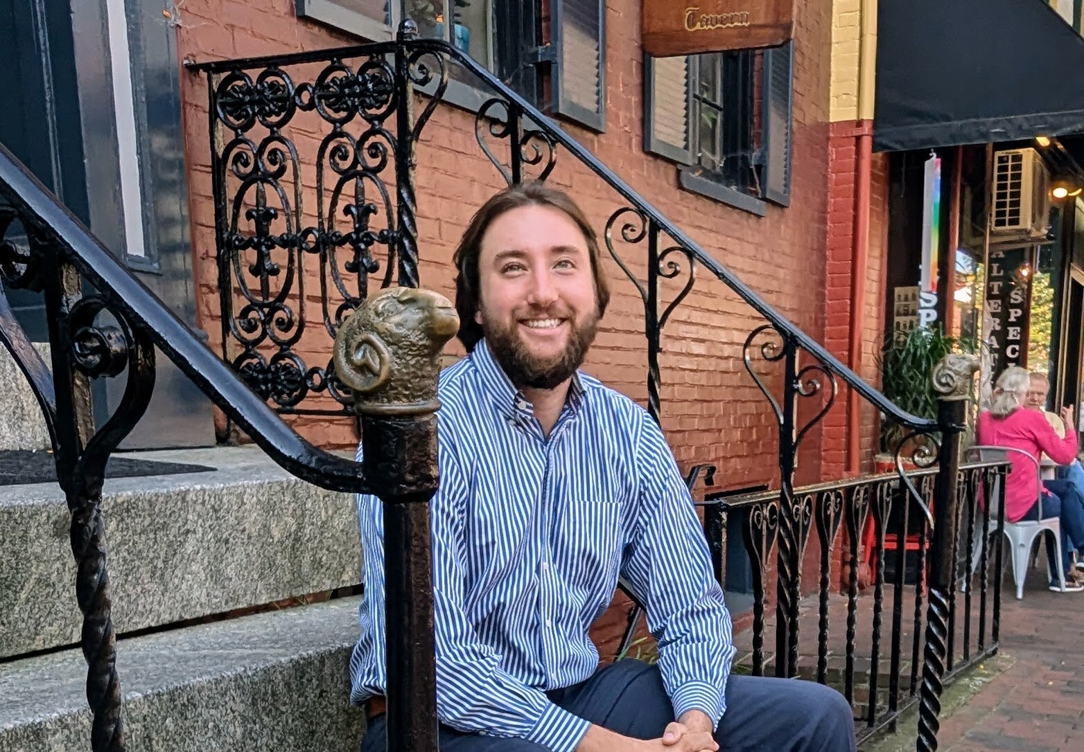 Harry Huntley will be sworn in Monday night as the new alderman for downtown Annapolis.