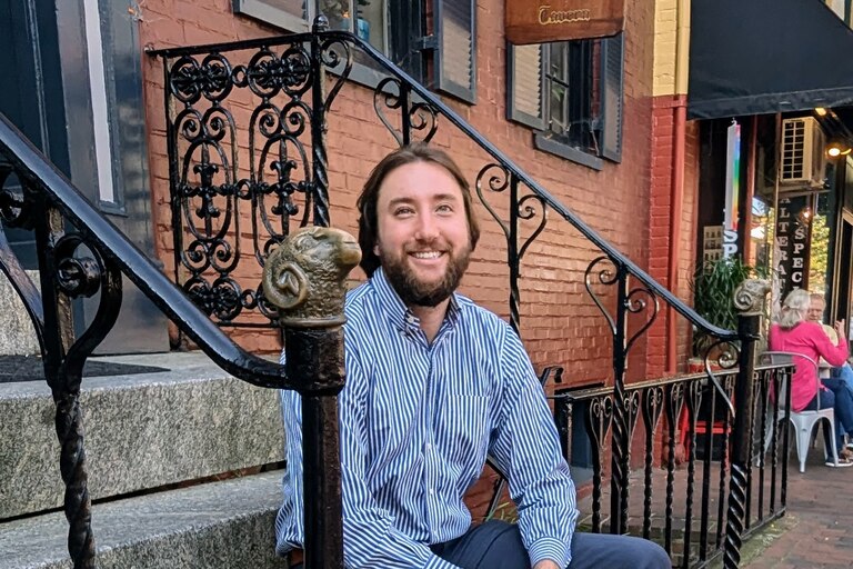 Harry Huntley will be sworn in Monday night as the new alderman for downtown Annapolis.