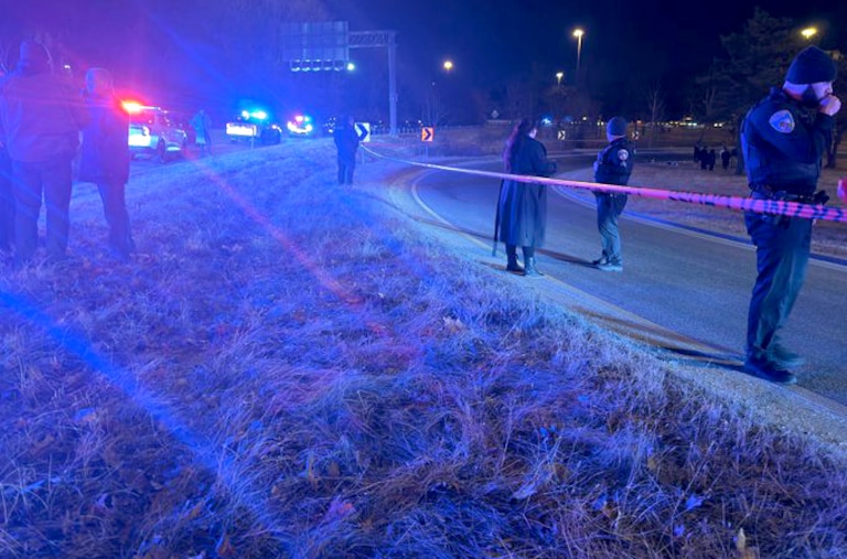 Officers responded to reports of an armed person near 6800 Bank Street about 9:14 p.m.. Police found the man on a bike in the 6500 block of Eastern Avenue, near the Interstate 95 ramps.