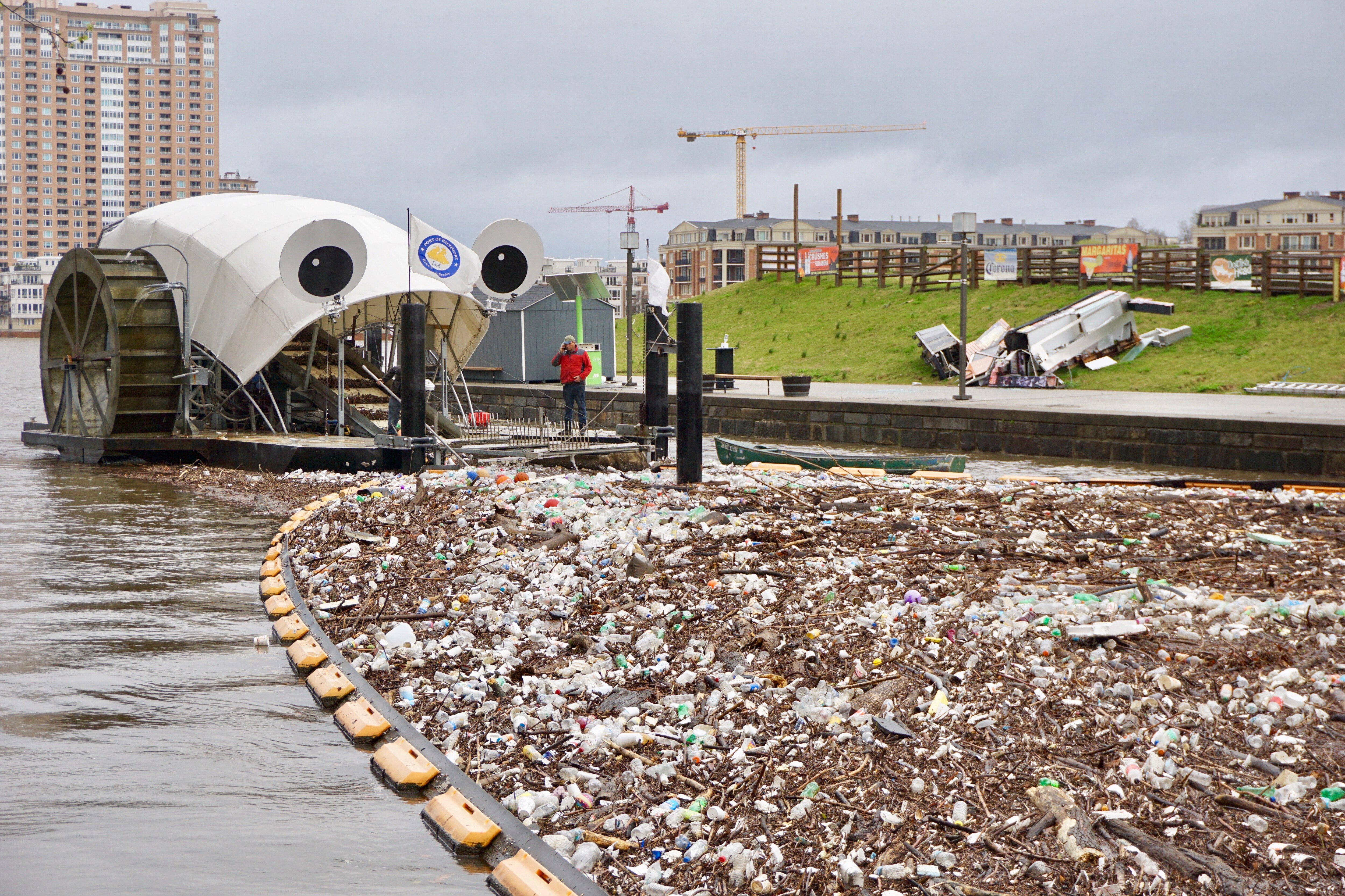 Waterfront Partnership is celebrating a first-time record for the Mr. Trash Wheel Family — the collection of over 1 million pounds of litter and debris in 2023.