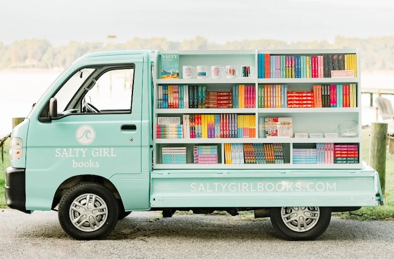 The Salty Girl book truck will be in Eastport on March 8, 2026.