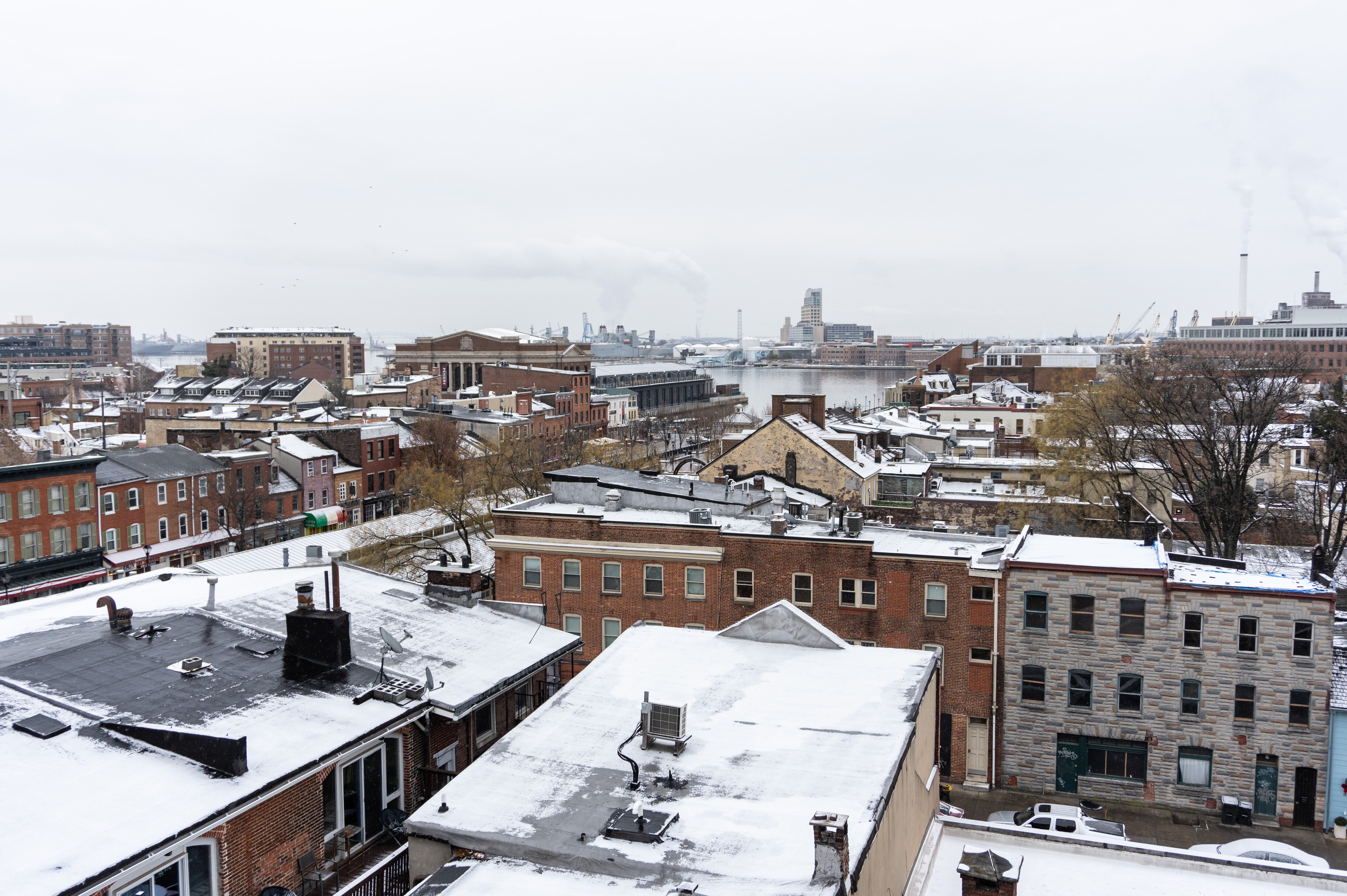 Baltimore will see a dusting of snow on Friday with more possible early next week.