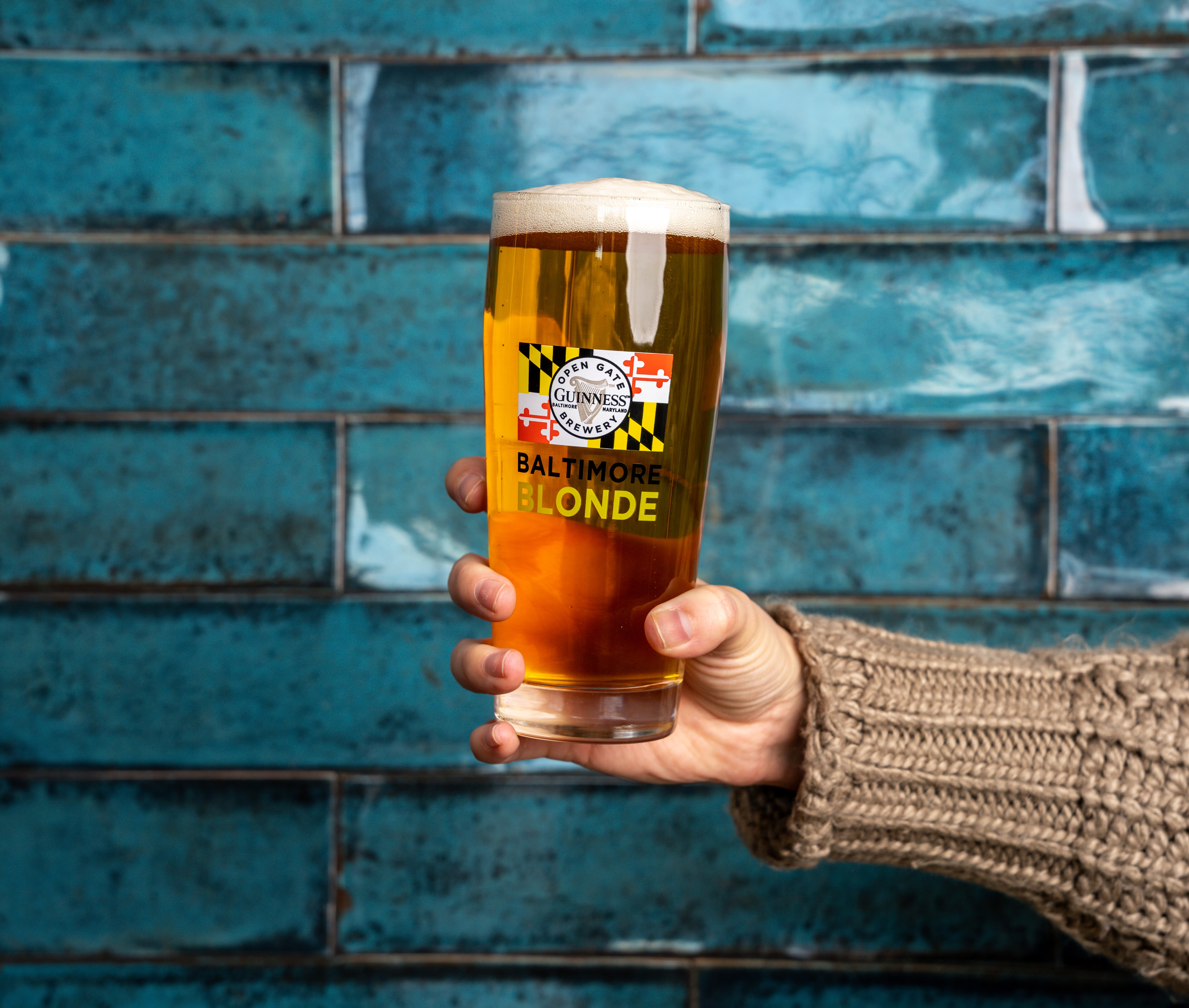 Baltimore Blonde, the flagship ale for Guinness' Open Gate Brewery, will be produced in Maryland until June. What happens next is unclear.