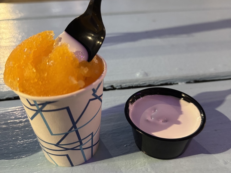 A snowcone from One Sweet Moment.