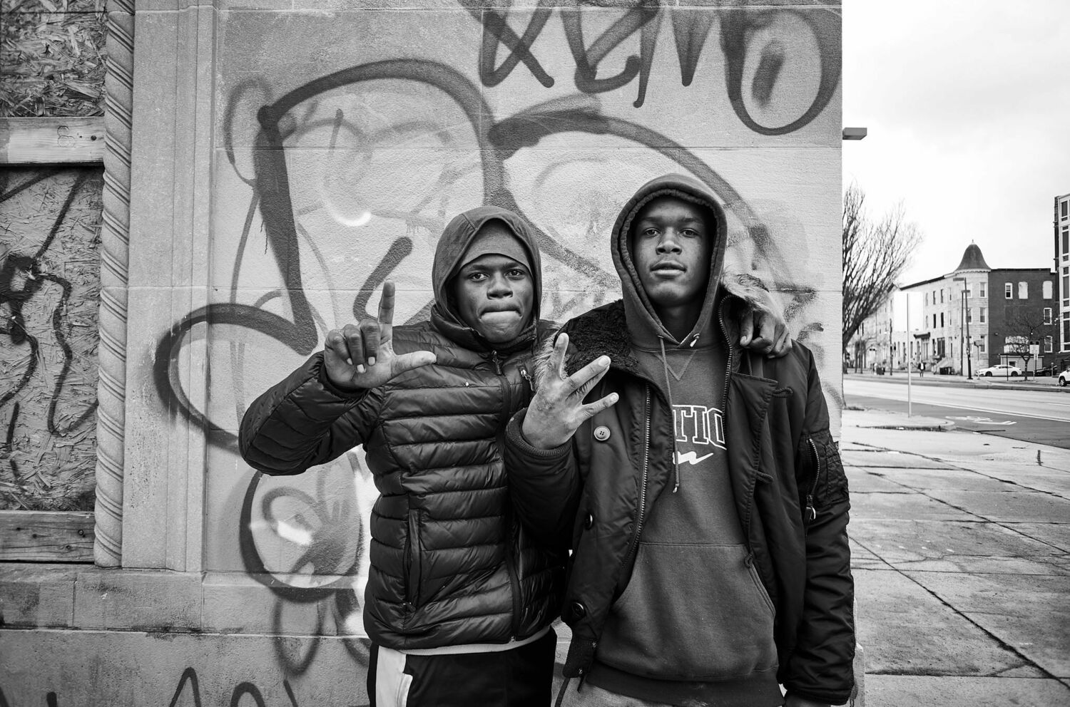 Devin Allen's “Untitled - 14 ” from his "The Texture That Made US" series. A retrospective by the artist is now on display at Galerie Myrtis.