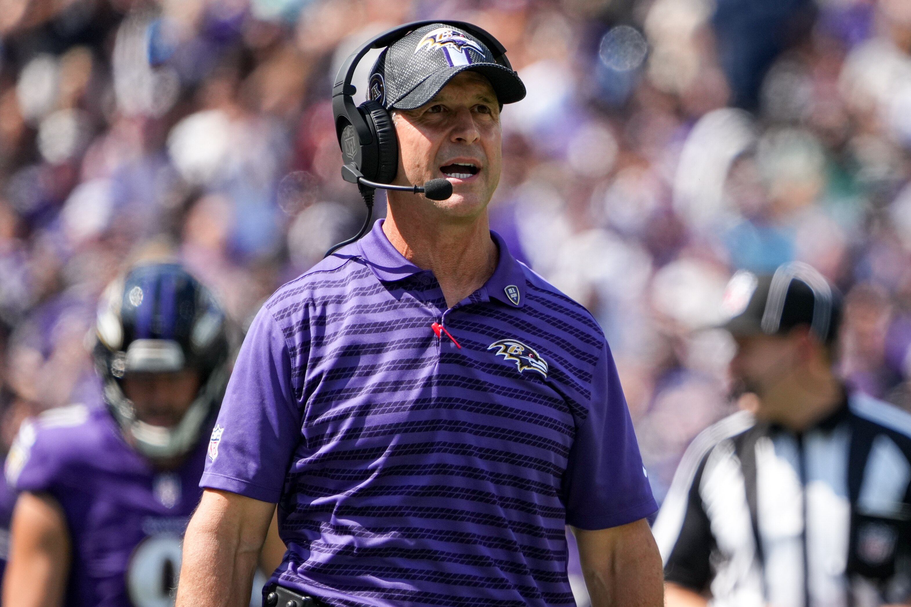 Ravens coach John Harbaugh has a dominating record against first-year quarterbacks.