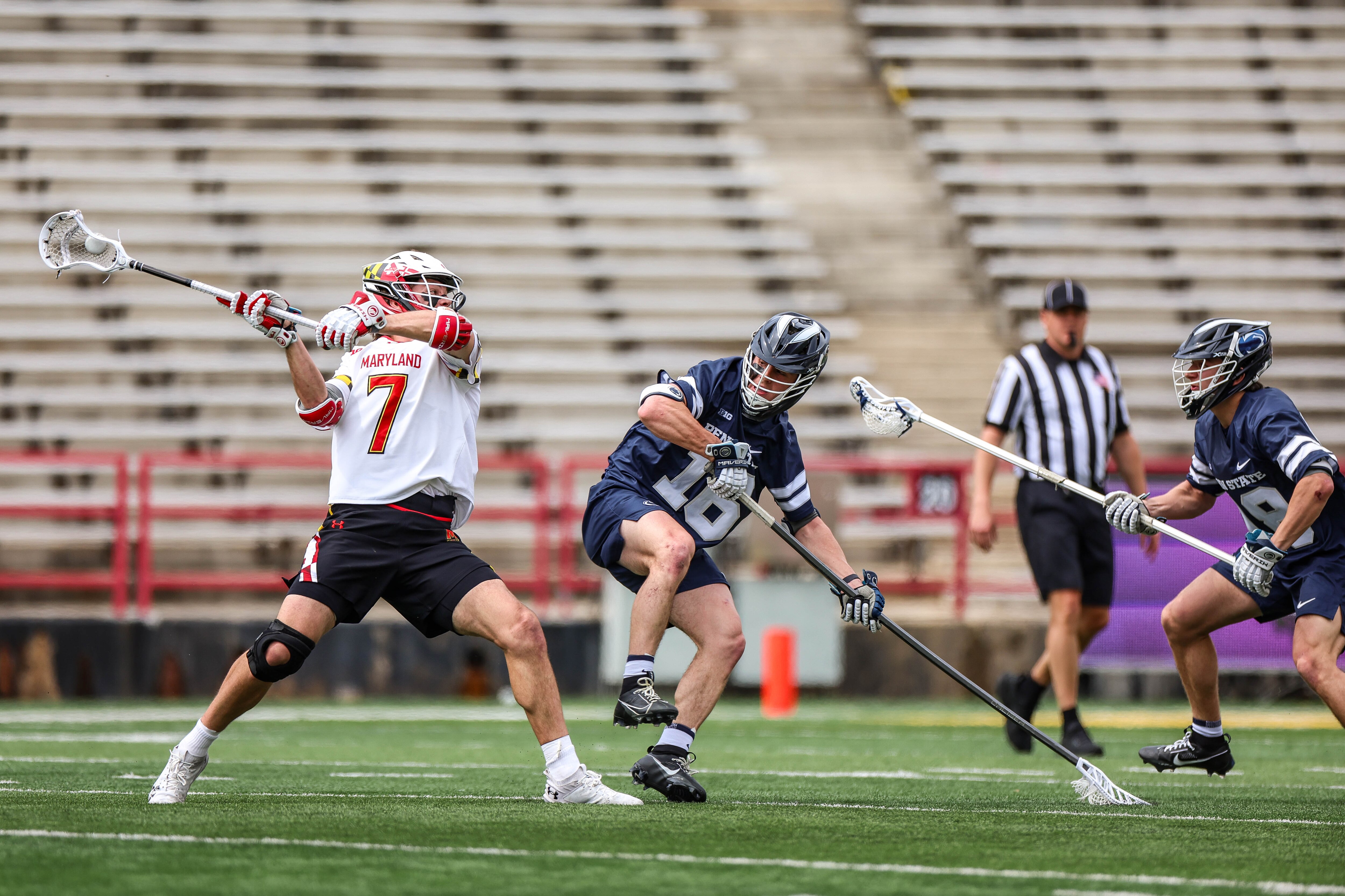 Maryland men's lacrosse attackman Eric Spanos