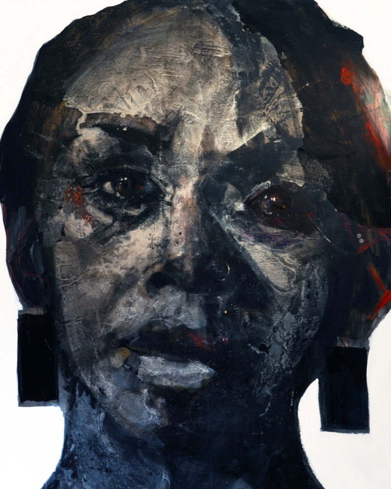 Portraits by Stoehr that have been hanging in the Bayview waiting room since November 2025.