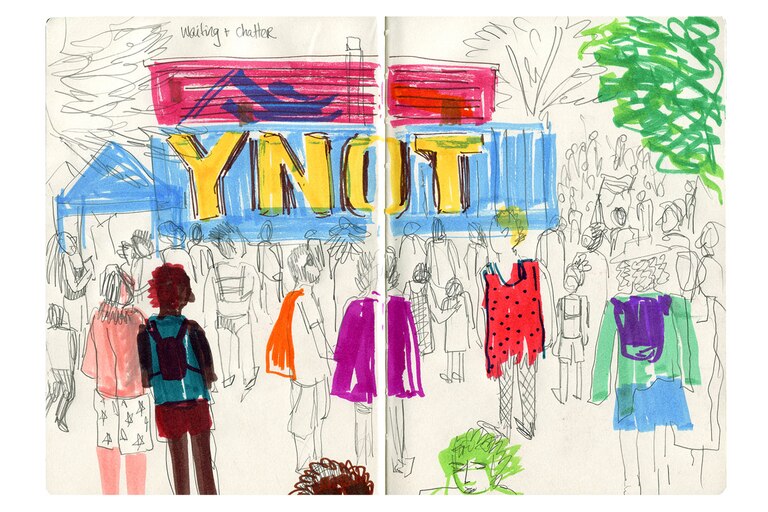 Sketches from Pride 2022.