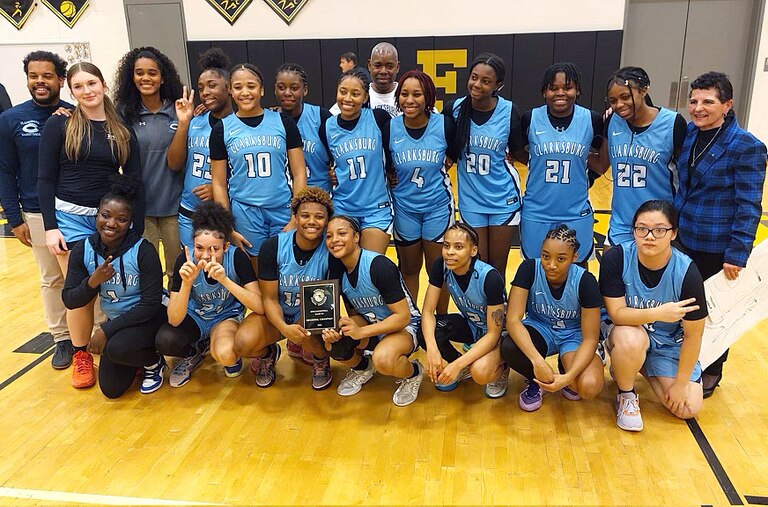 The Clarksburg girl's basketball team advanced to the state semifinals last year.