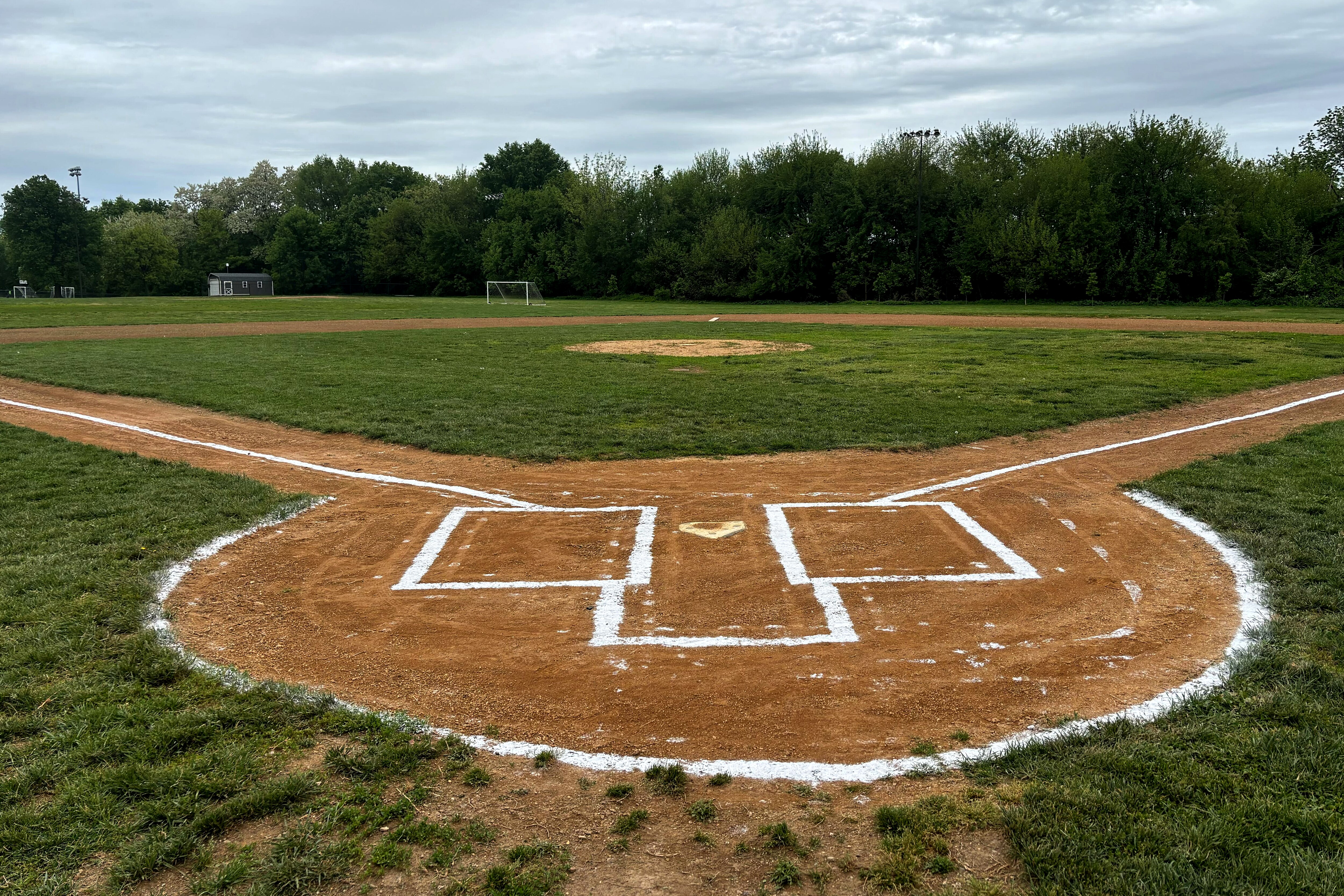 Digital Harbor and Patterson expected to play a game at Latrobe Park last Tuesday, but Digital Harbor was forced to forfeit because they did not have enough players.