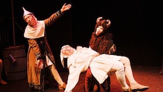 Adrift: A Medieval Wayward Folly” is onstage now at the Round House Theatre in Bethesda.