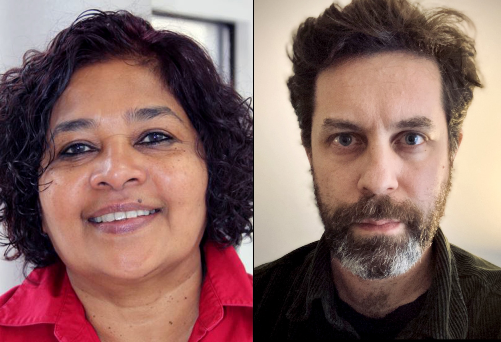 (left) Louiqa Raschid is a professor in the Smith School of Business at the University of Maryland and has appointments in the Institute for Advanced Computer Studies and the Department of Computer Science. Luka Arsenjuk is associate professor of cinema and media studies in the School of Languages, Literatures, and Cultures.