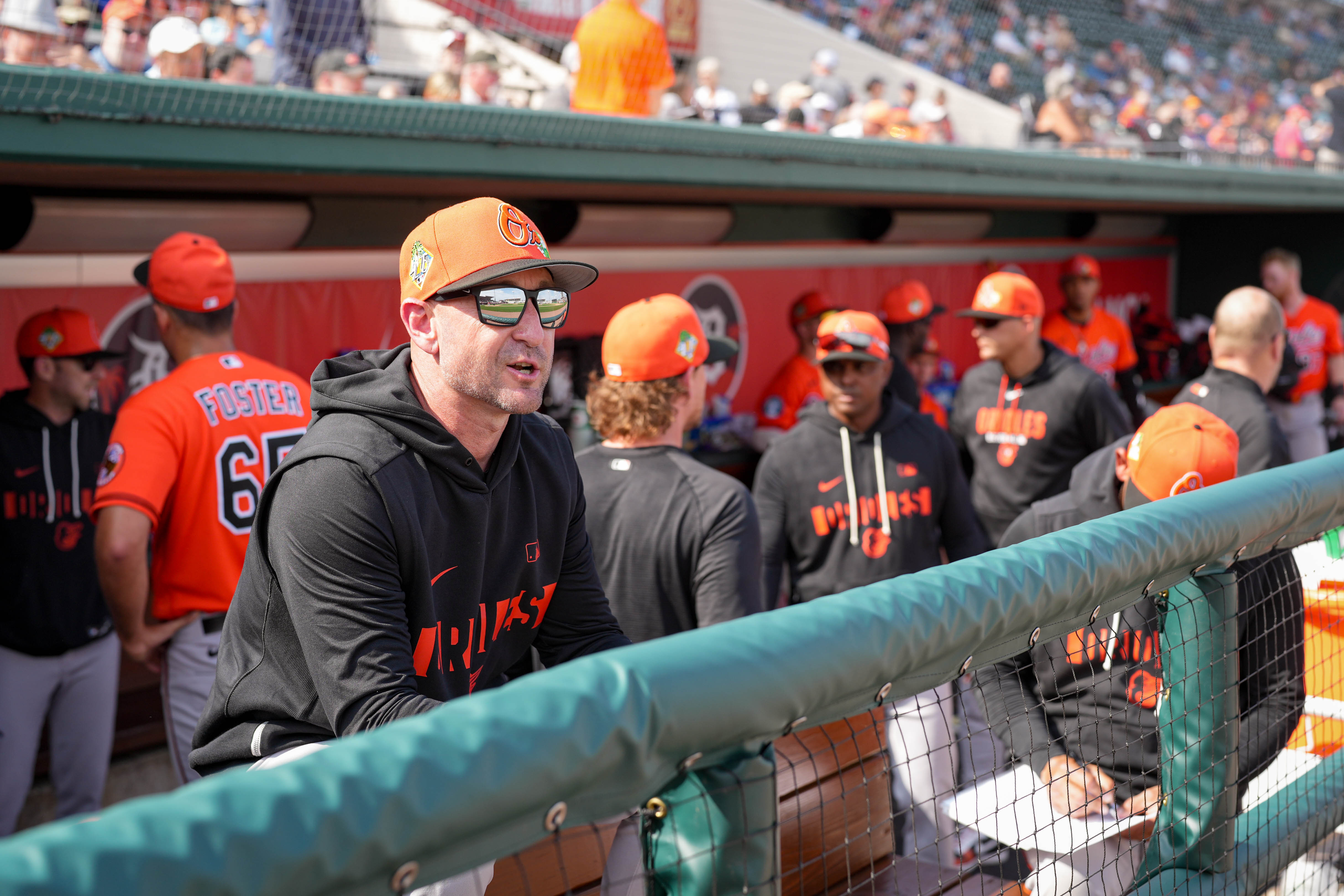 Craig Albernaz is entering his first season of managing the Orioles.