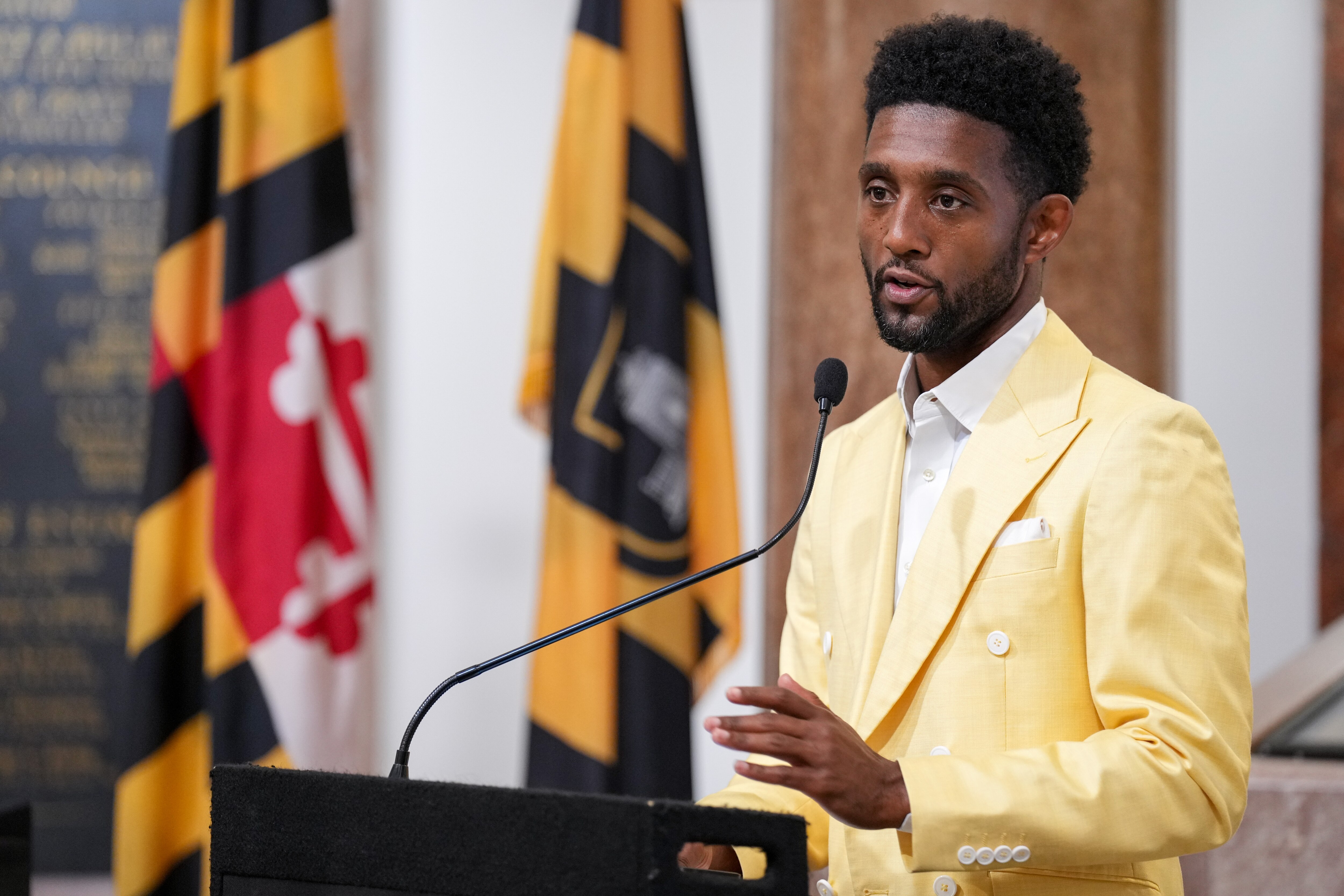 Baltimore Mayor Brandon Scott was seated this week as an alternate juror in Baltimore Circuit Court in a murder trial. But his jury service quickly came to an end.