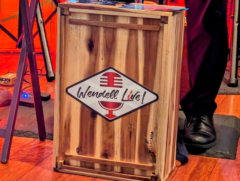 Wendell Rakoski performs under the name Wendell Live, a reference to his leap from streaming during the pandemic to performances in restaurants and private events.