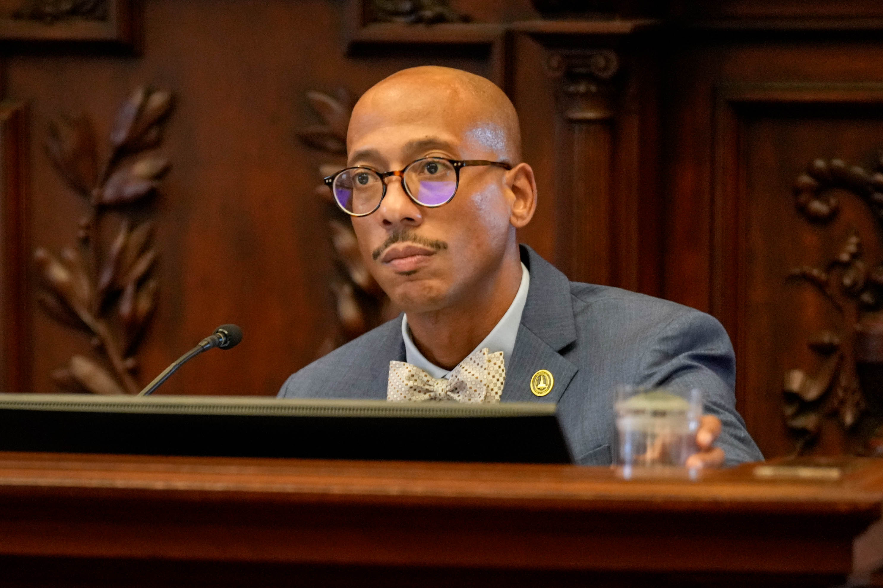 John Bullock replaced Mark Conway as chair of the City Council’s influential Public Safety Committee.