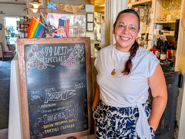 49 West Coffeehouse, Winebar & Gallery has been a fixture on West Street in Annapolis for 31 years. It now has a new owner.