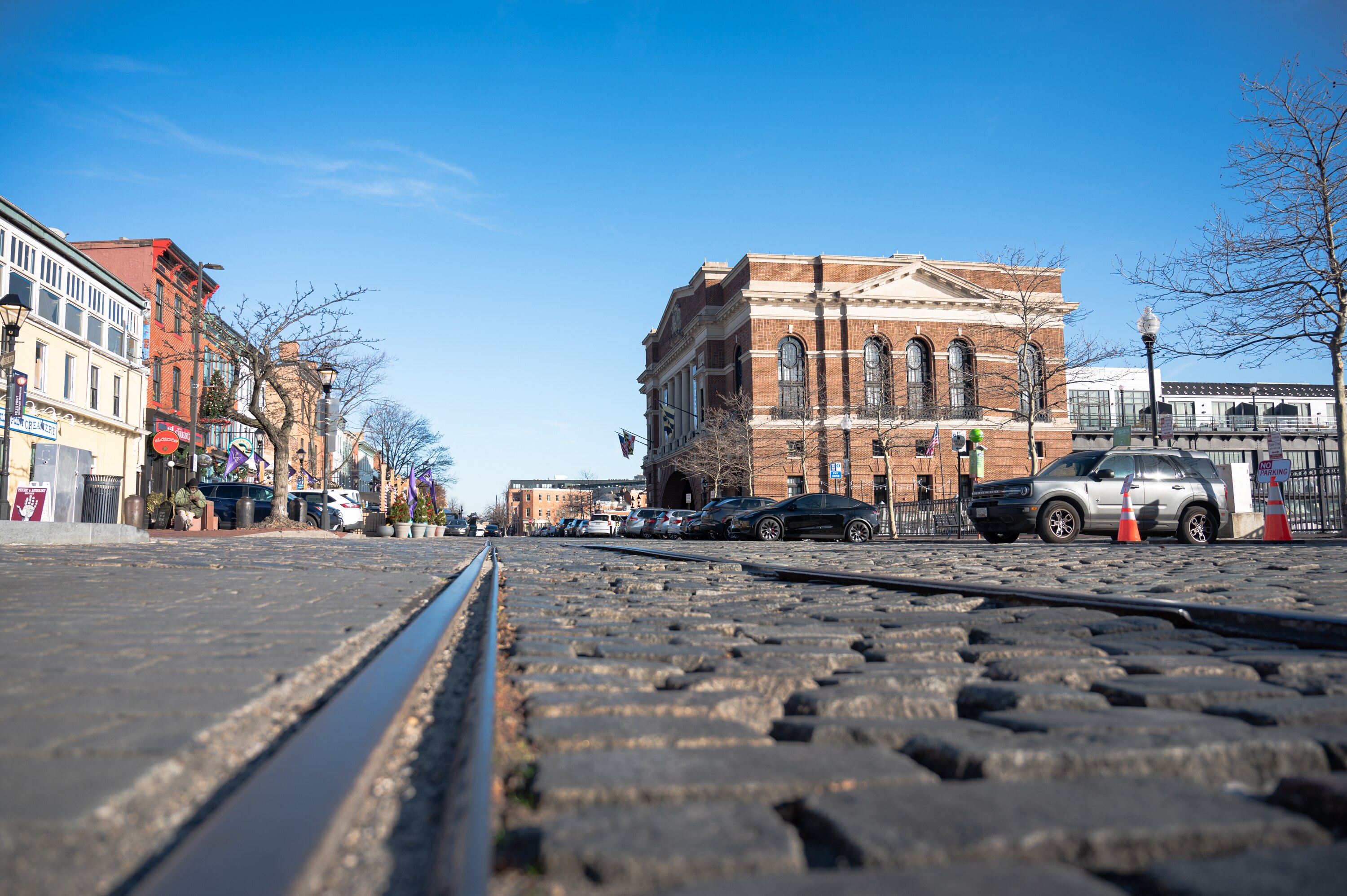 Thames Street in Fells Point.